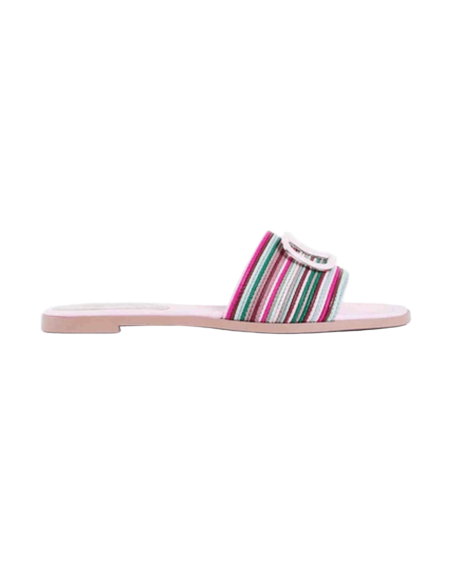Valentino Garavani V Logo Signature Slides Glam Steals