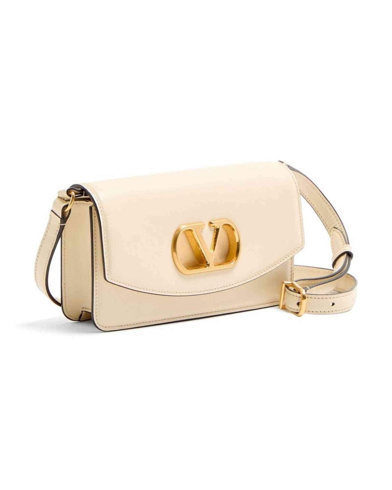 Valentino Garavani Vain Clutch in Shiny Calfskin Glam Steals