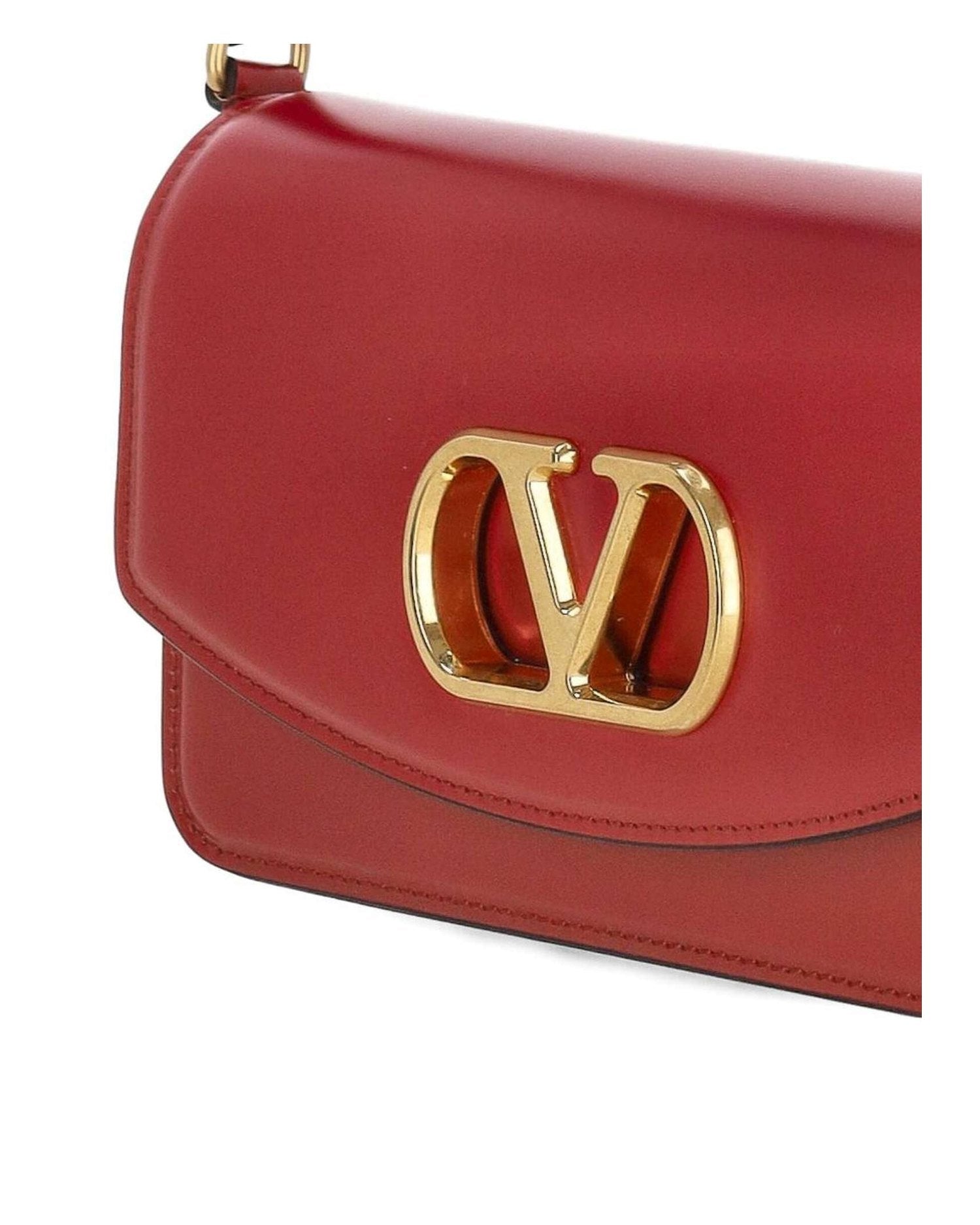 Valentino Garavani Vain Small Shoulder Bag in Shiny Calfskin Glam Steals
