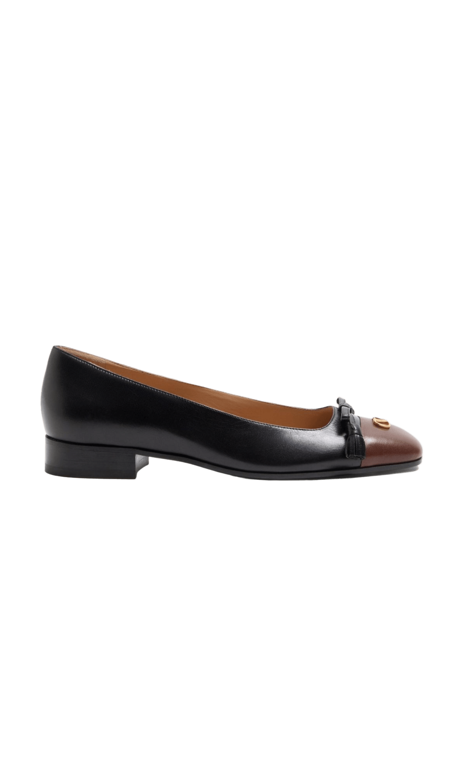 Valentino Garavani Valet Du Roi Ballerina in 25mm Kid Glam Steals
