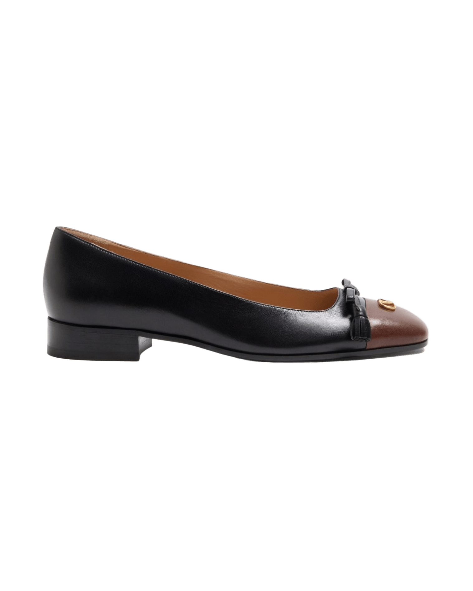 Valentino Garavani Valet Du Roi Ballerina In 25mm Kid Glam Steals