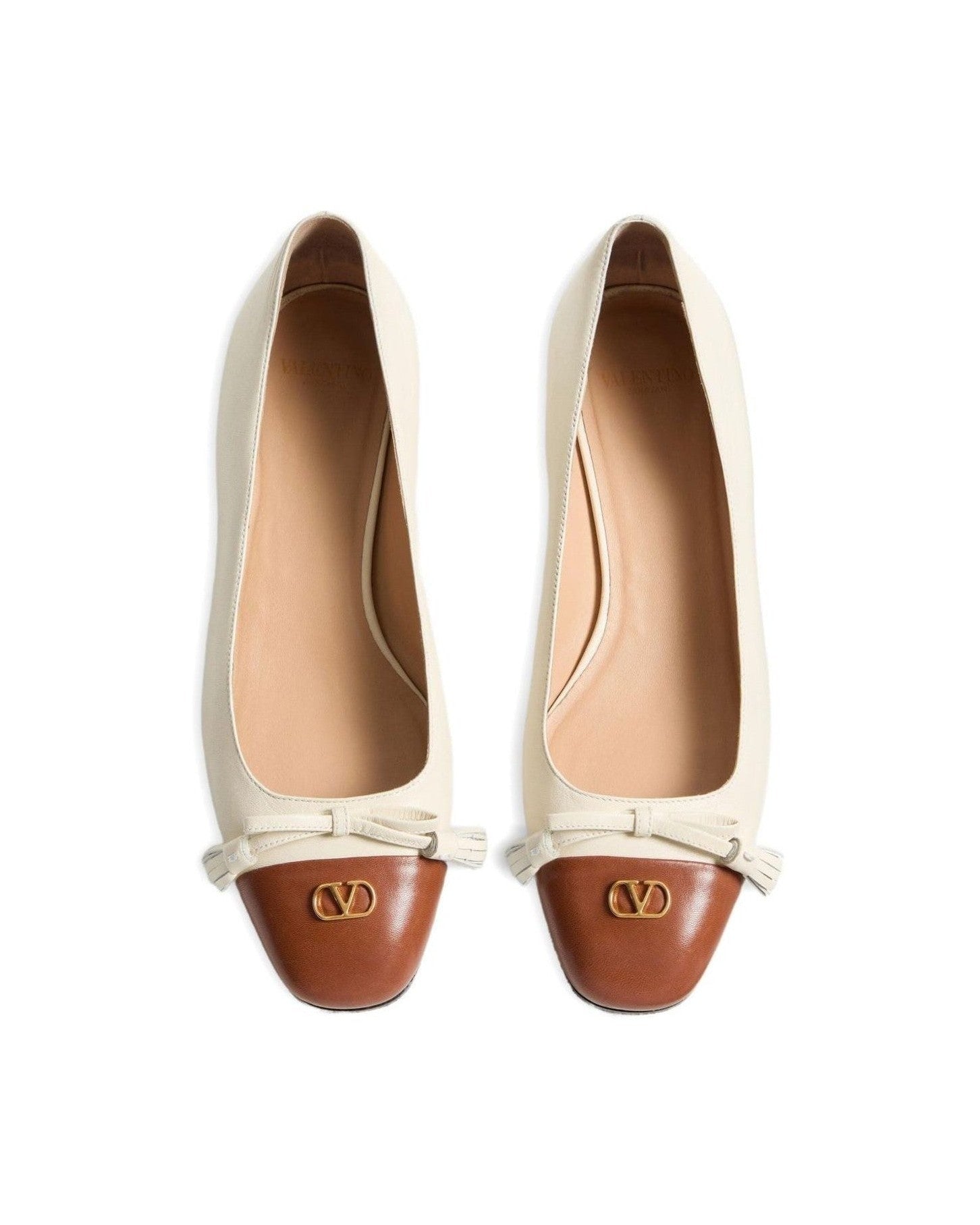 Valentino Garavani Valet Du Roi Ballerina in 25mm Kid Glam Steals