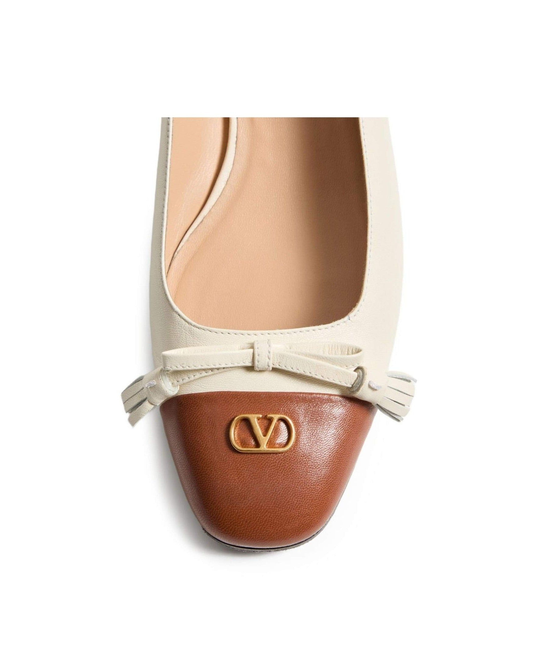 Valentino Garavani Valet Du Roi Ballerina in 25mm Kid Glam Steals