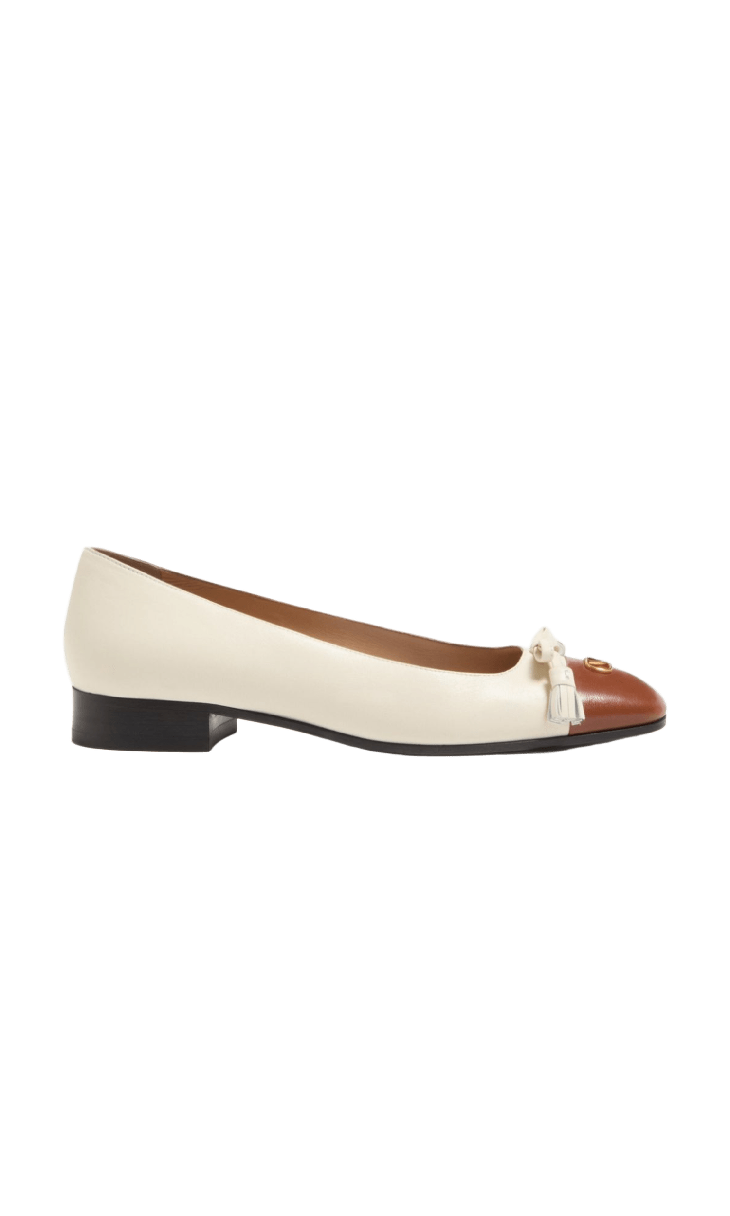 Valentino Garavani Valet Du Roi Ballerina in 25mm Kid Glam Steals