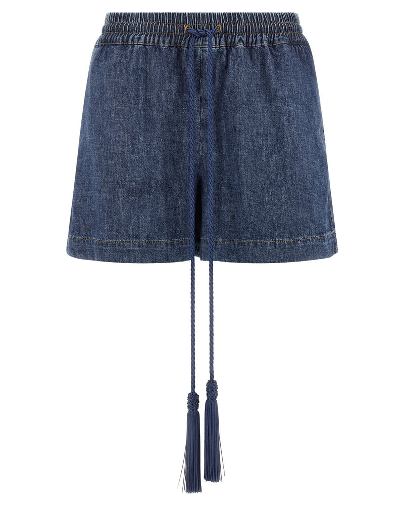 Valentino Garavani Vgold Shorts Glam Steals