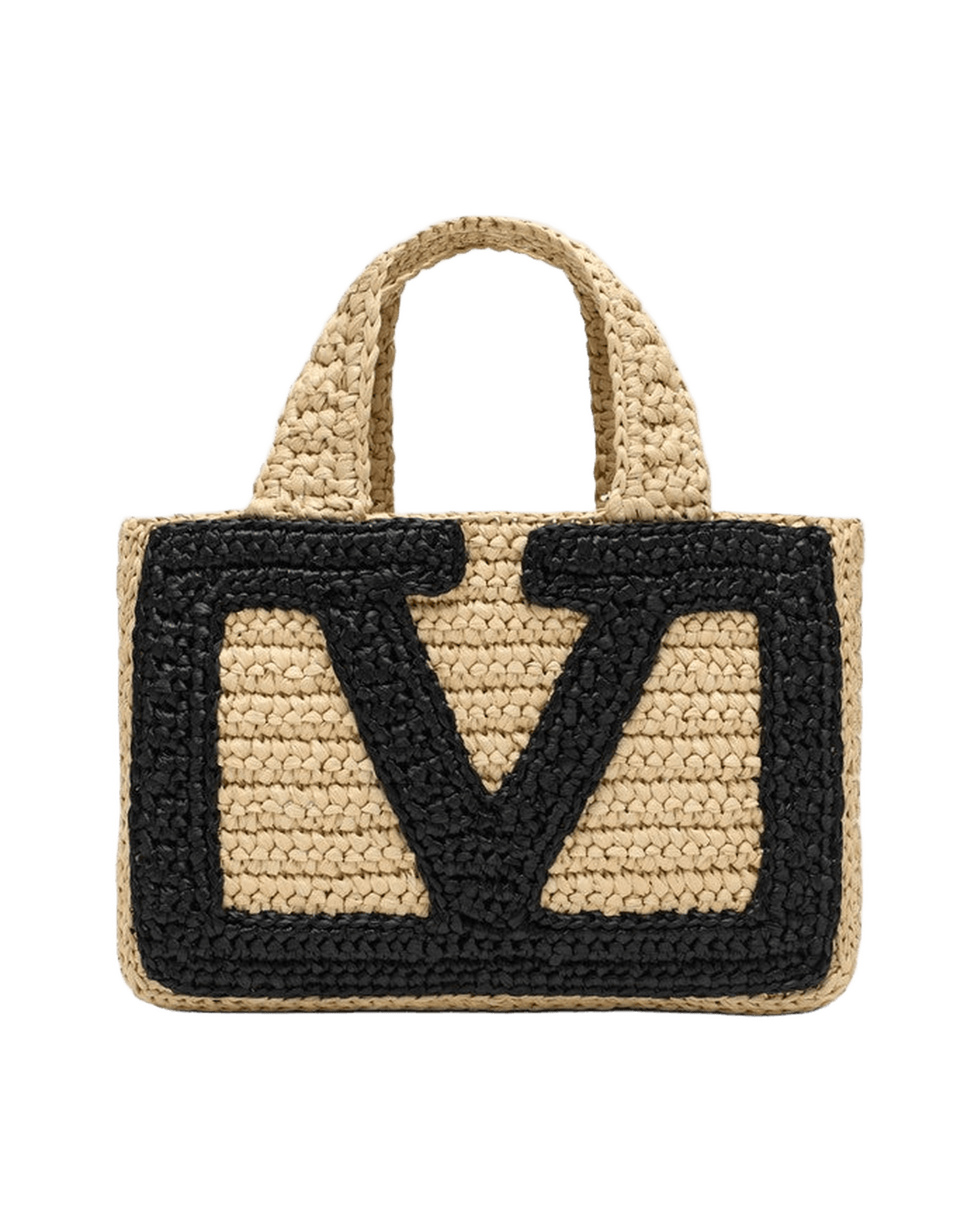 Valentino Garavani Viva Superstar Crochet Small Natural Bag Glam Steals