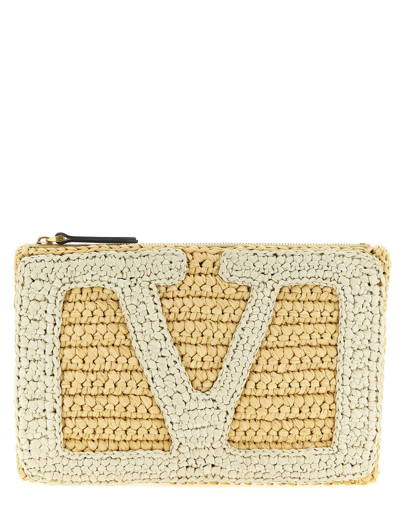 Valentino Garavani Vivasuperstar Crochet Clutch Bag Glam Steals