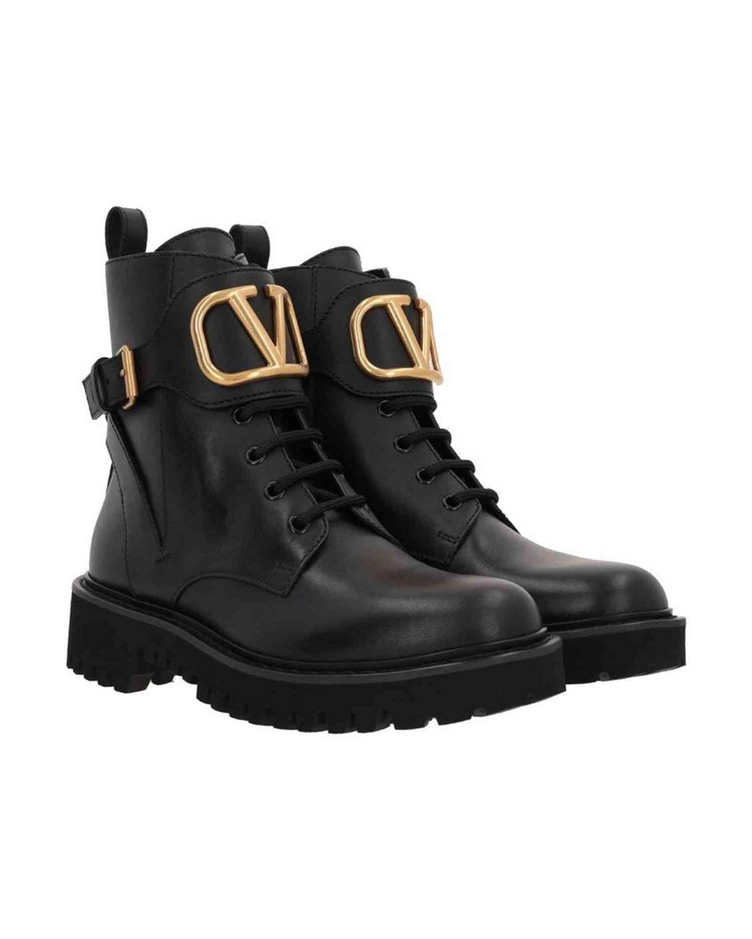 Valentino Garavani Vlogo Ankle Boots Glam Steals