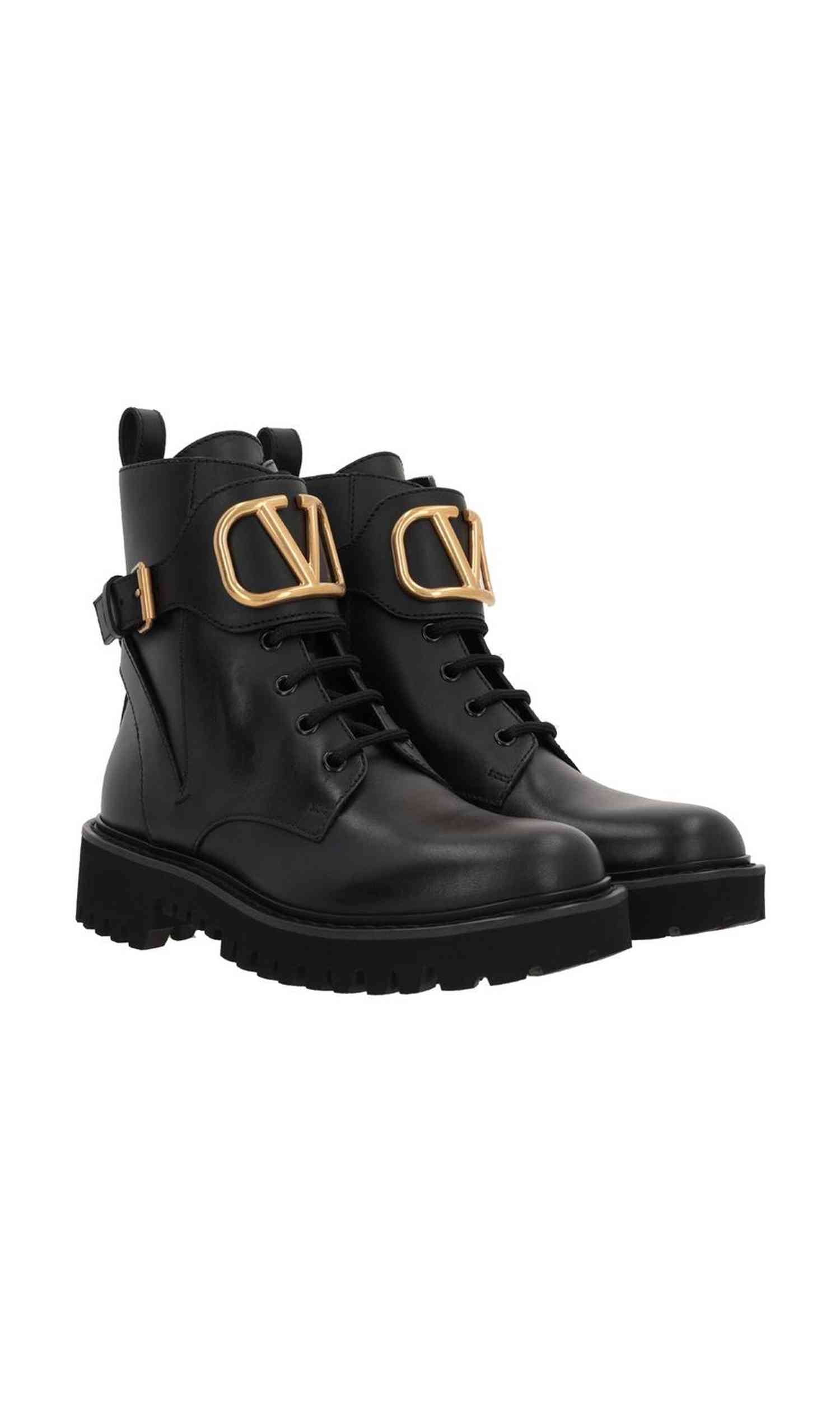 Valentino Garavani Vlogo Ankle Boots Glam Steals