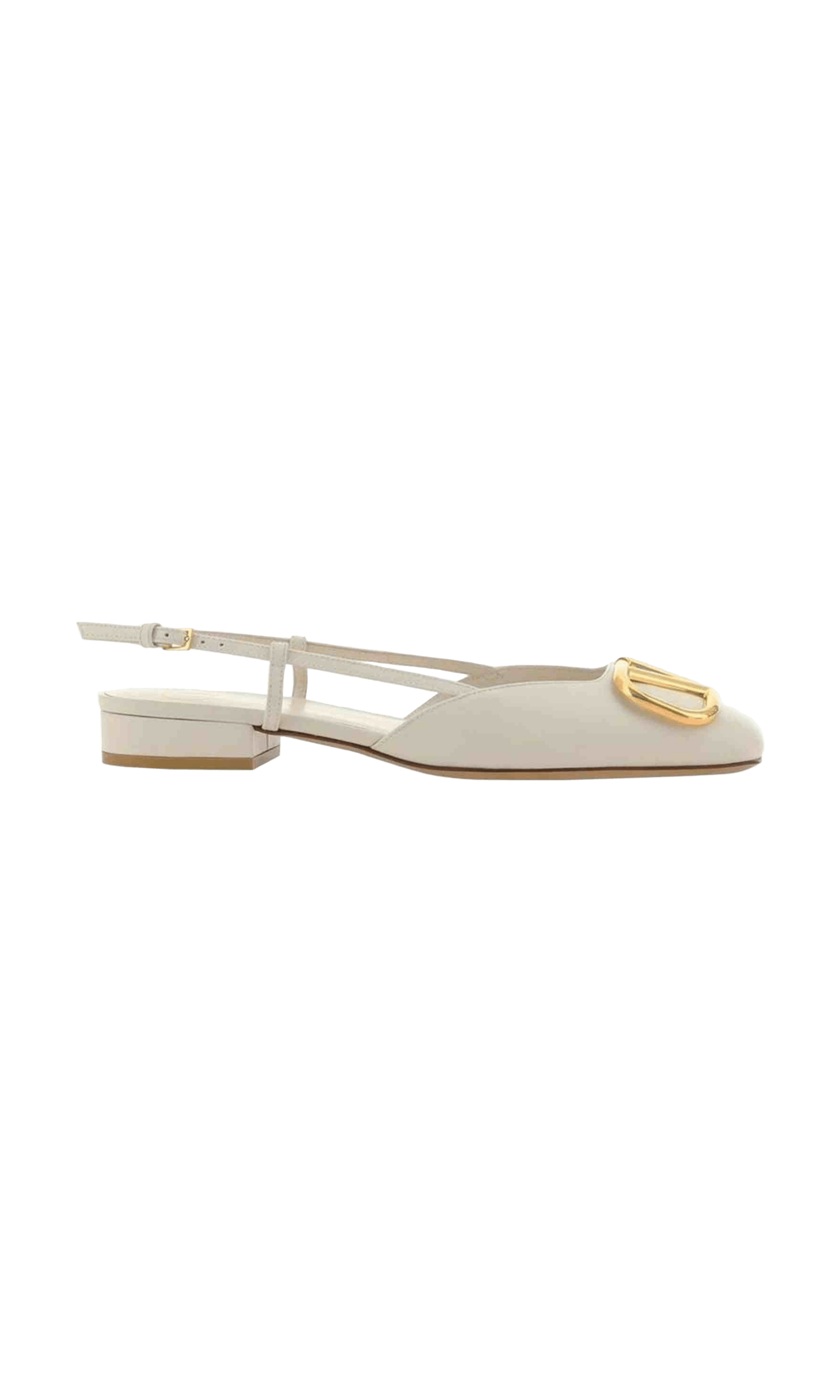 Valentino Garavani Vlogo Ballerina Flats Glam Steals