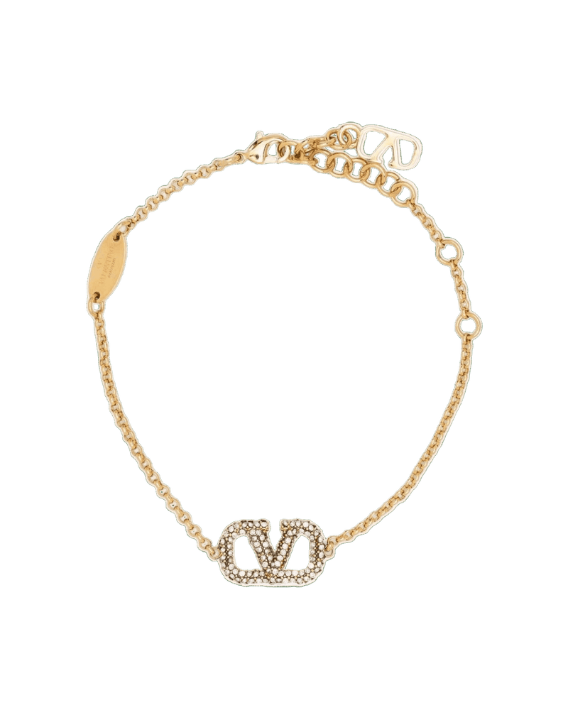 Valentino Garavani Vlogo Chain Bracelet Glam Steals