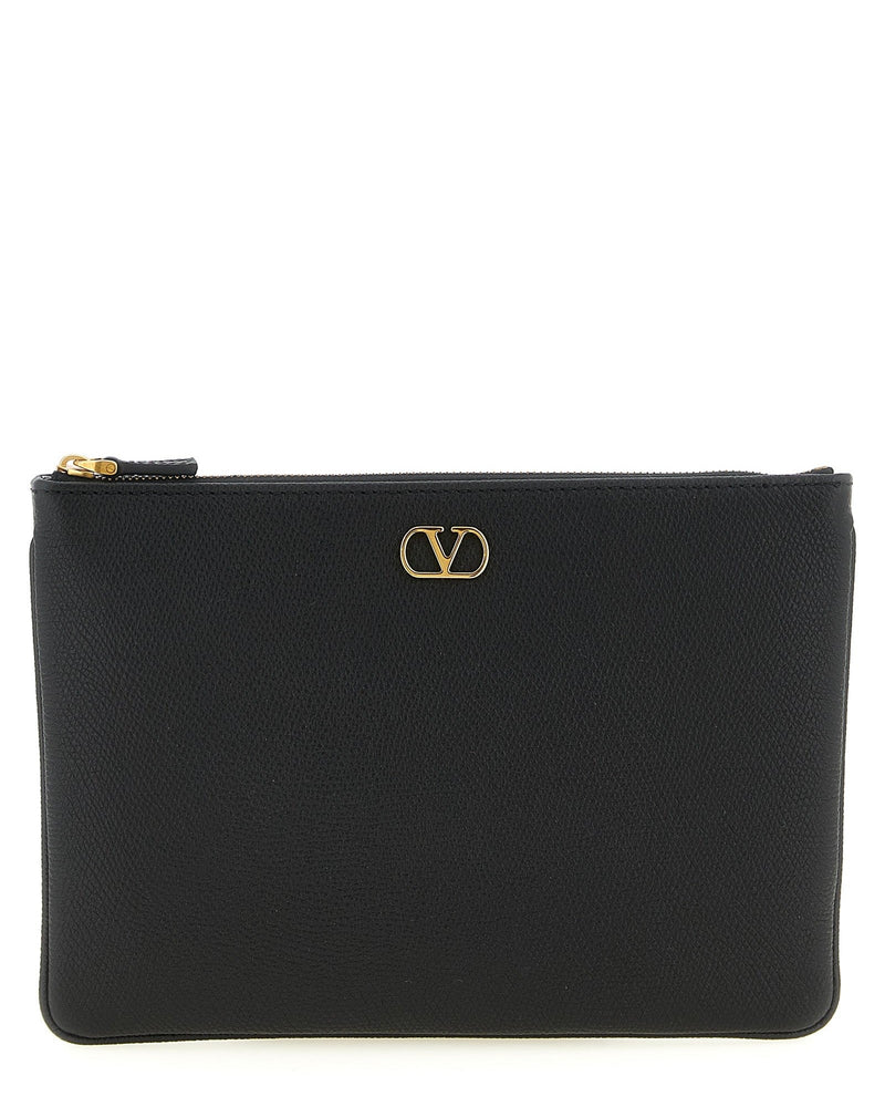 Valentino Garavani Vlogo Medium Clutch Bag Glam Steals