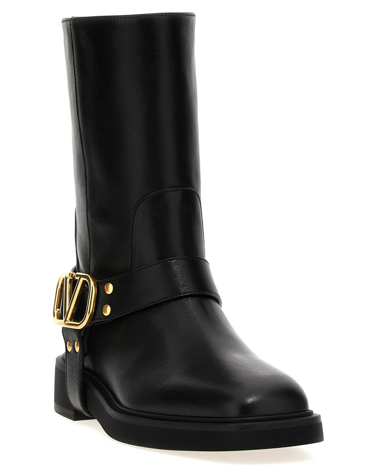 Valentino Garavani Vlogo Signature Ankle Boots Glam Steals