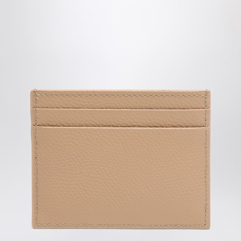 Valentino Garavani Vlogo Signature Credit Card Holder Rose Sand Glam Steals