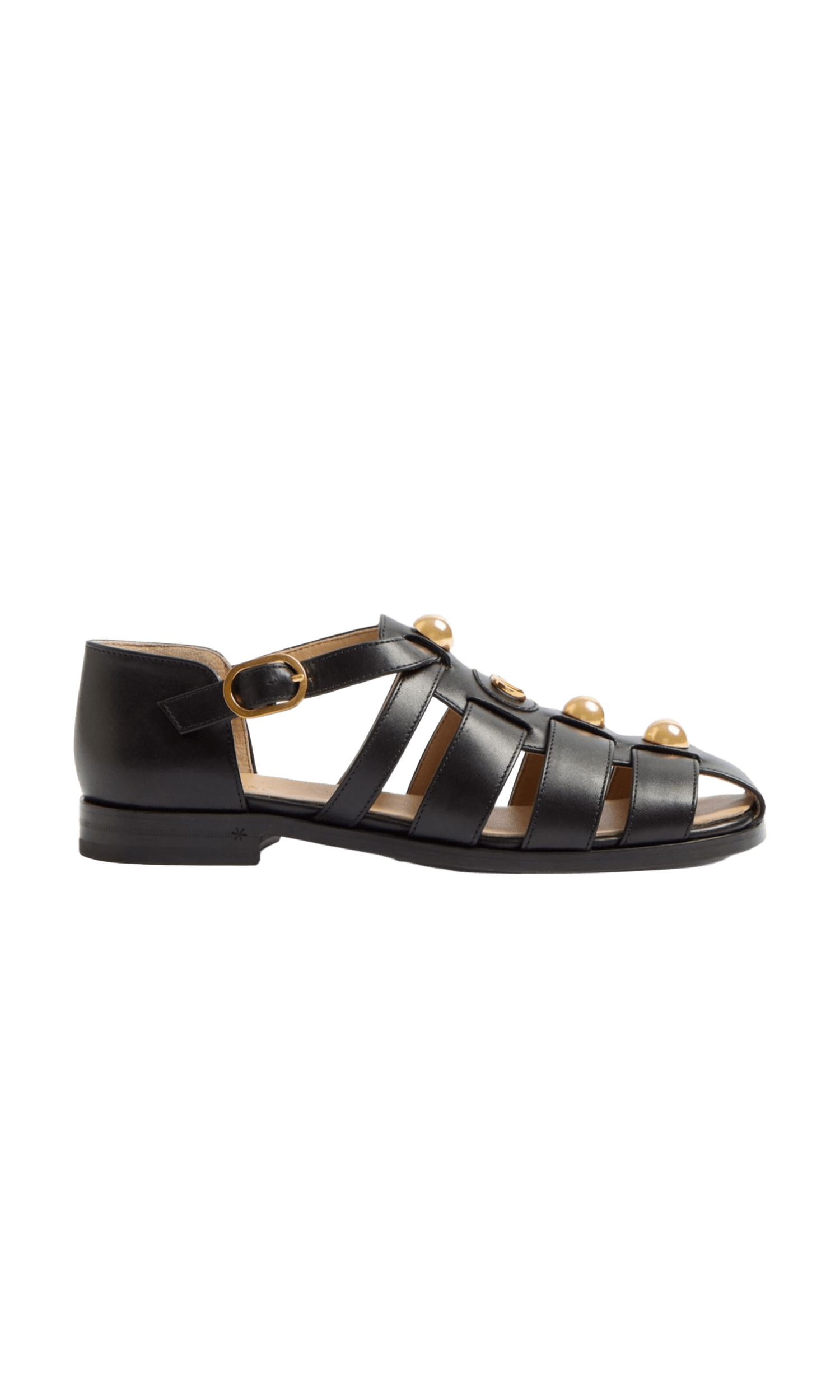Valentino Garavani Vlogo Signature Fisherman Sandals in 20mm Calfskin Glam Steals