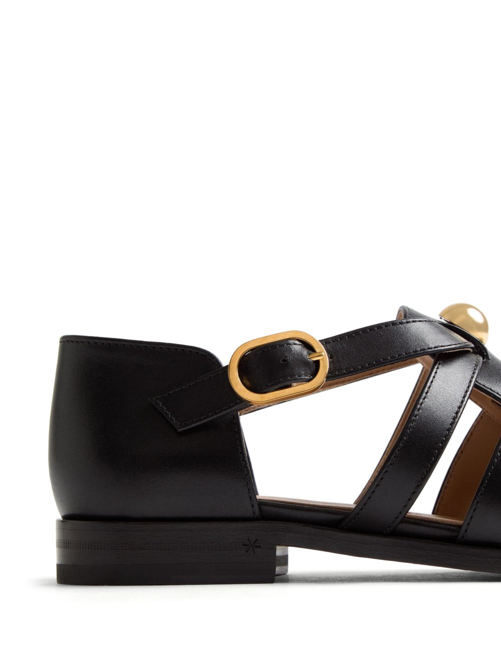 Valentino Garavani Vlogo Signature Fisherman Sandals in 20mm Calfskin Glam Steals