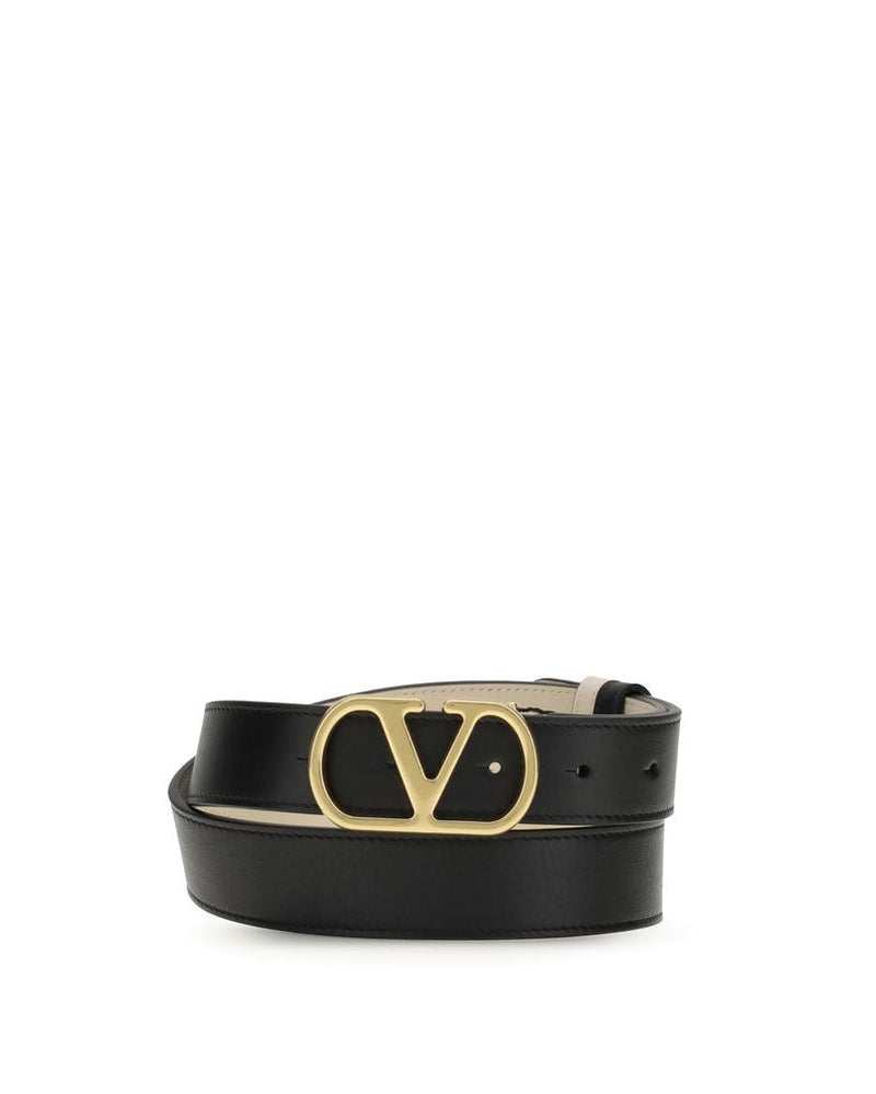 Valentino Garavani Vlogo Signature Reversible Belt Glam Steals
