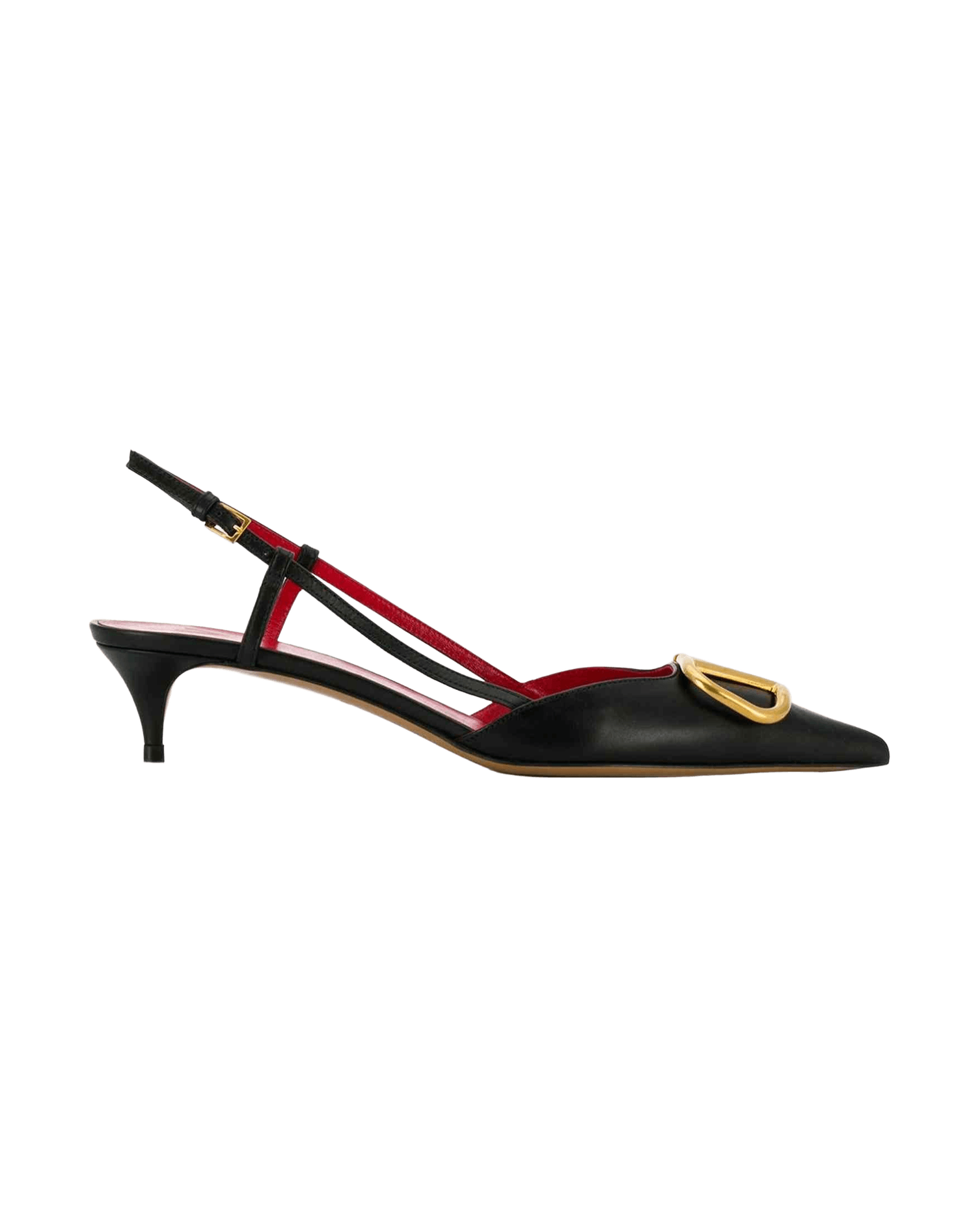 Valentino Garavani Vlogo Signature Slingback Décolleté in Calfskin 40mm Glam Steals