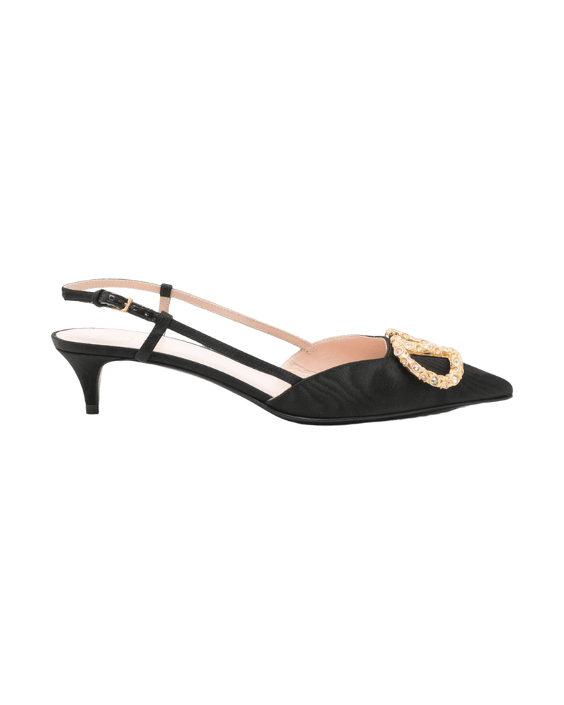 Valentino Garavani Vlogo Slingback Pumps 40 Glam Steals