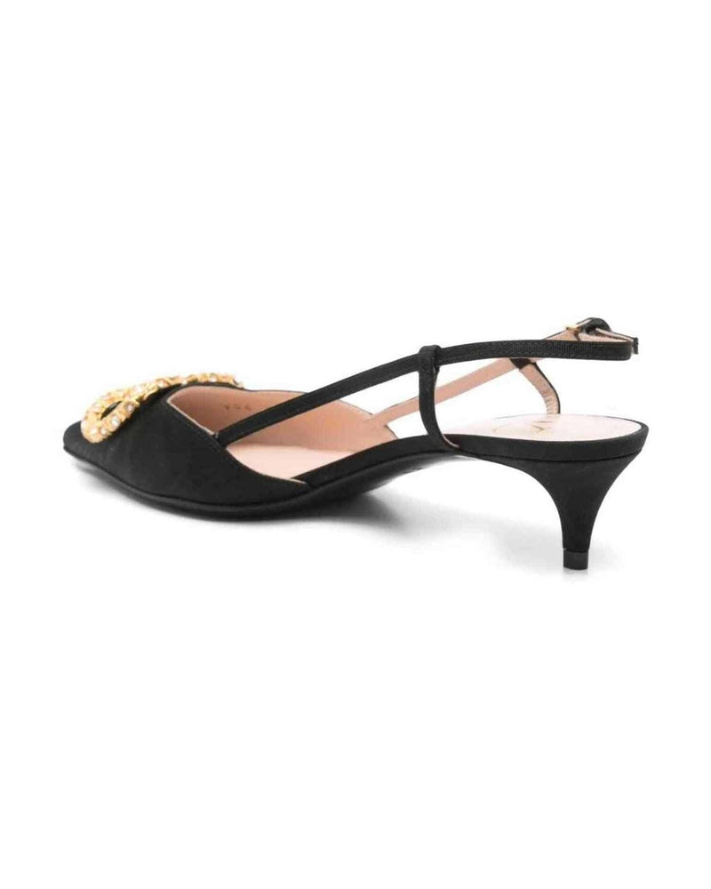 Valentino Garavani Vlogo Slingback Pumps 40 Glam Steals