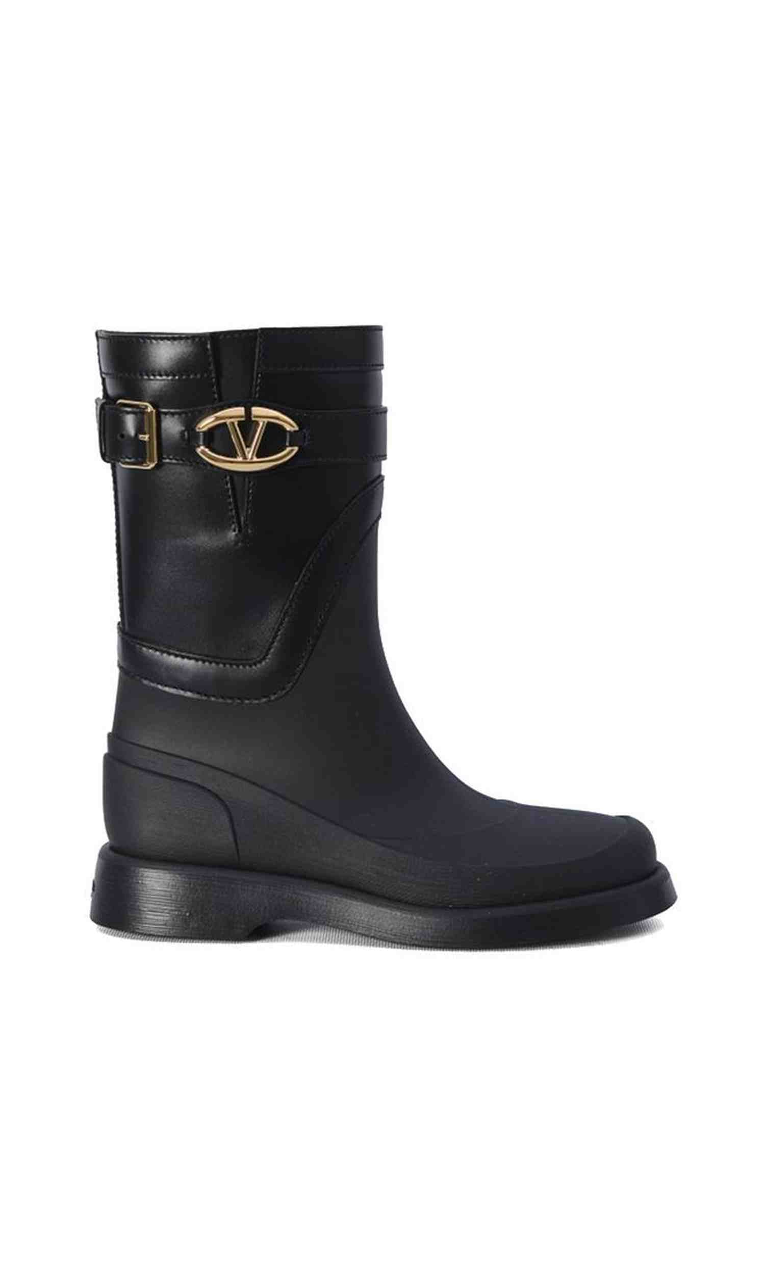 Valentino Garavani Vlogo The Bold Edition Rain Boots Glam Steals