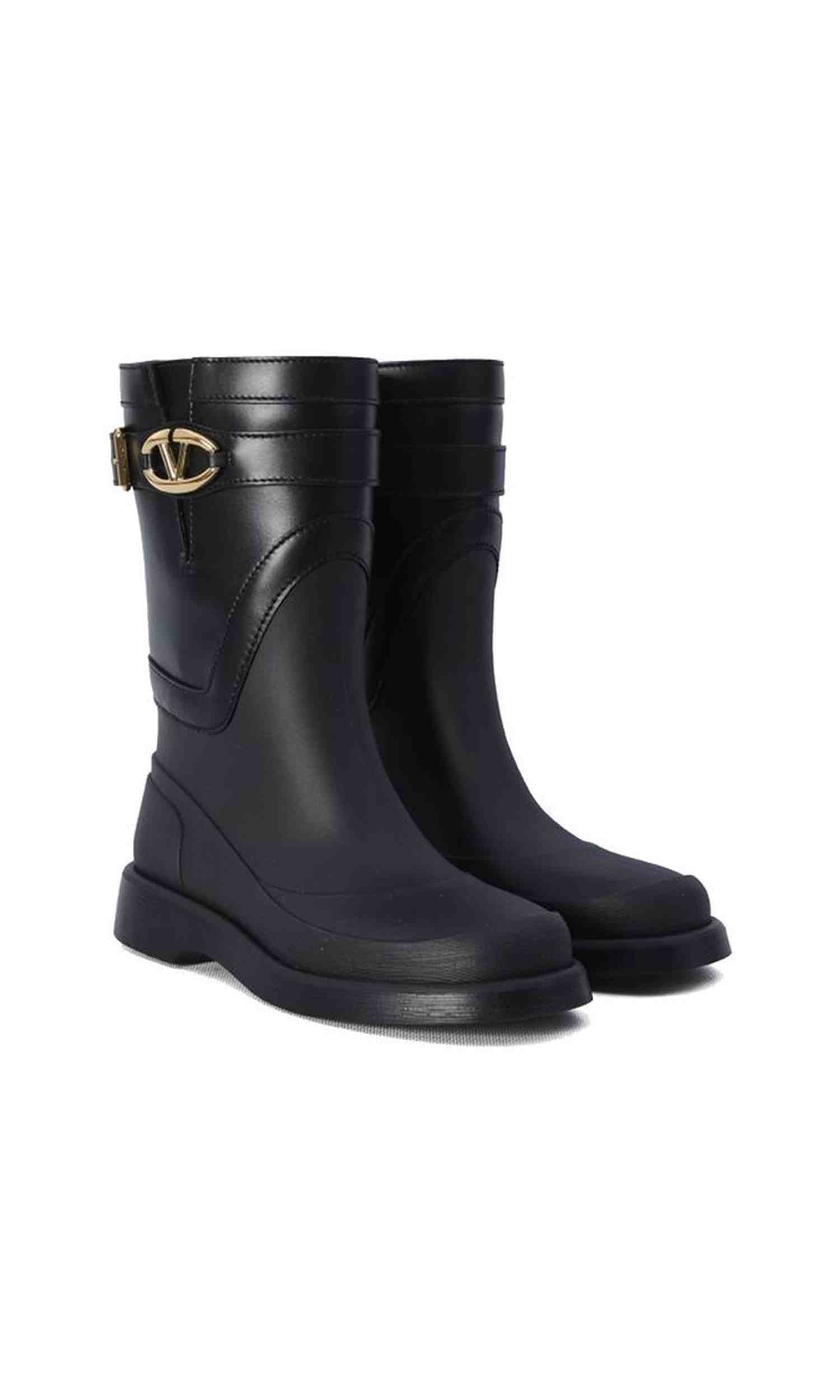 Valentino Garavani Vlogo The Bold Edition Rain Boots Glam Steals