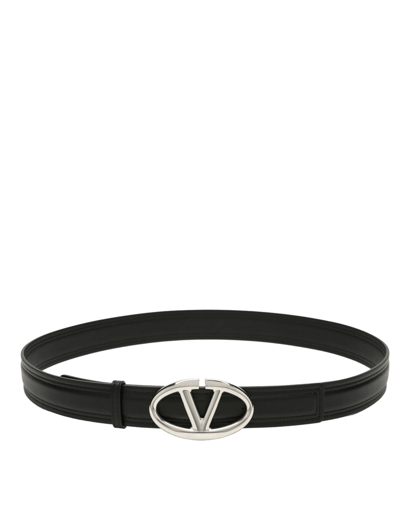 Valentino Garavani Black Vlogo The Bold Edition Belt Glam Steals