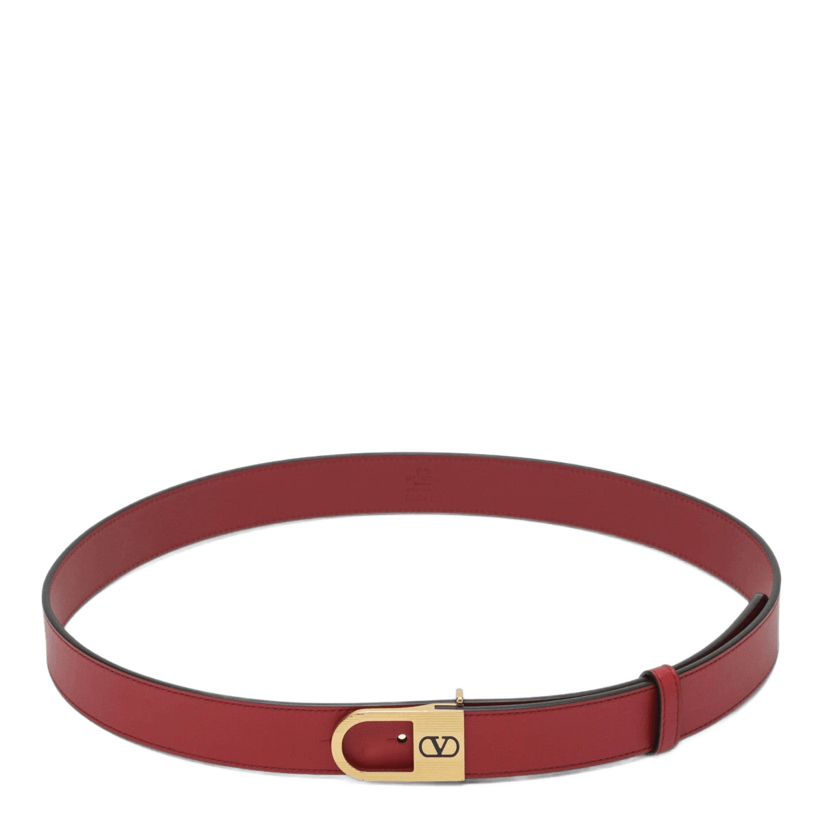 Valentino Garavani Red Volgo Signature Belt Glam Steals