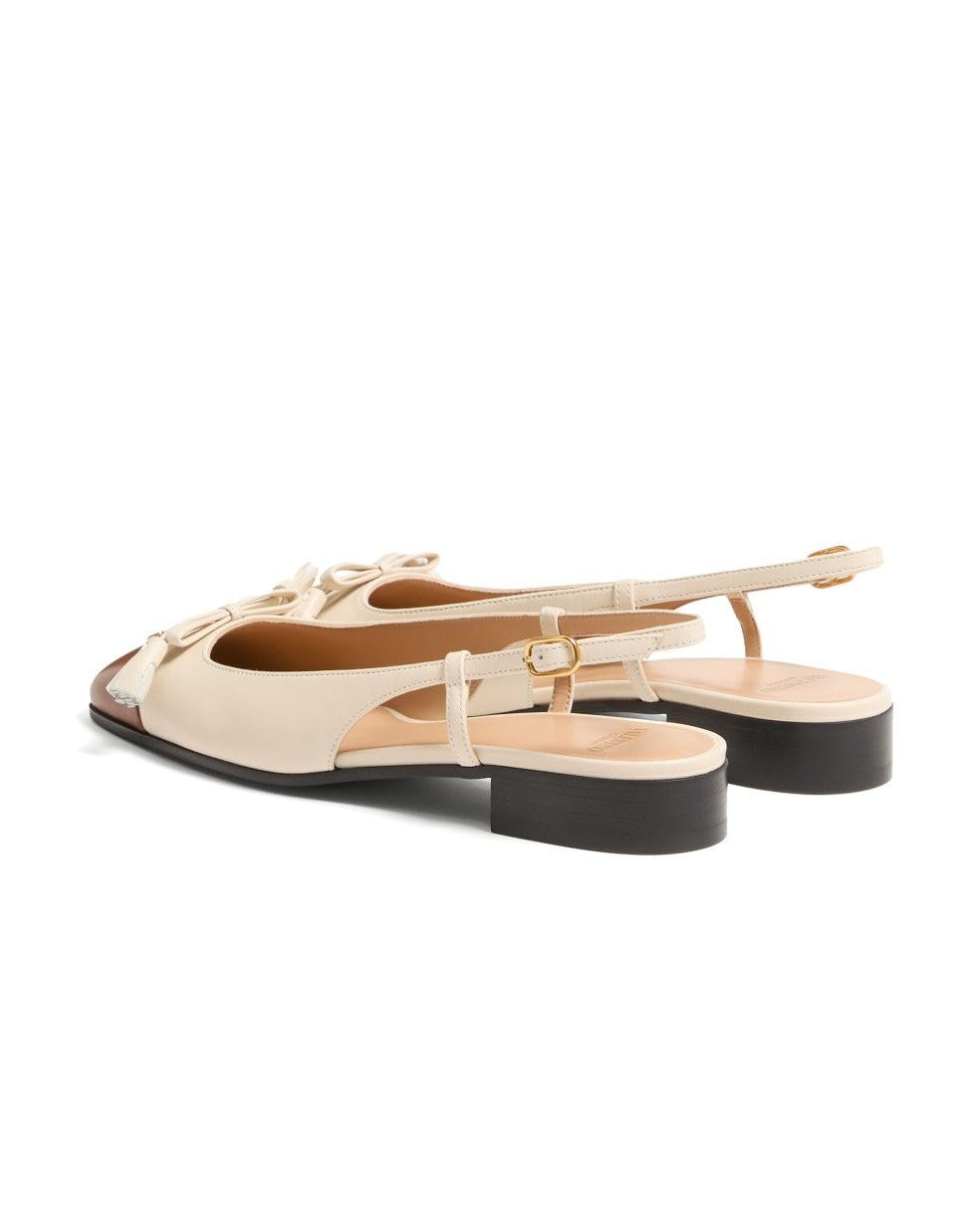 Valentino Garavani White Flat Shoes Flats