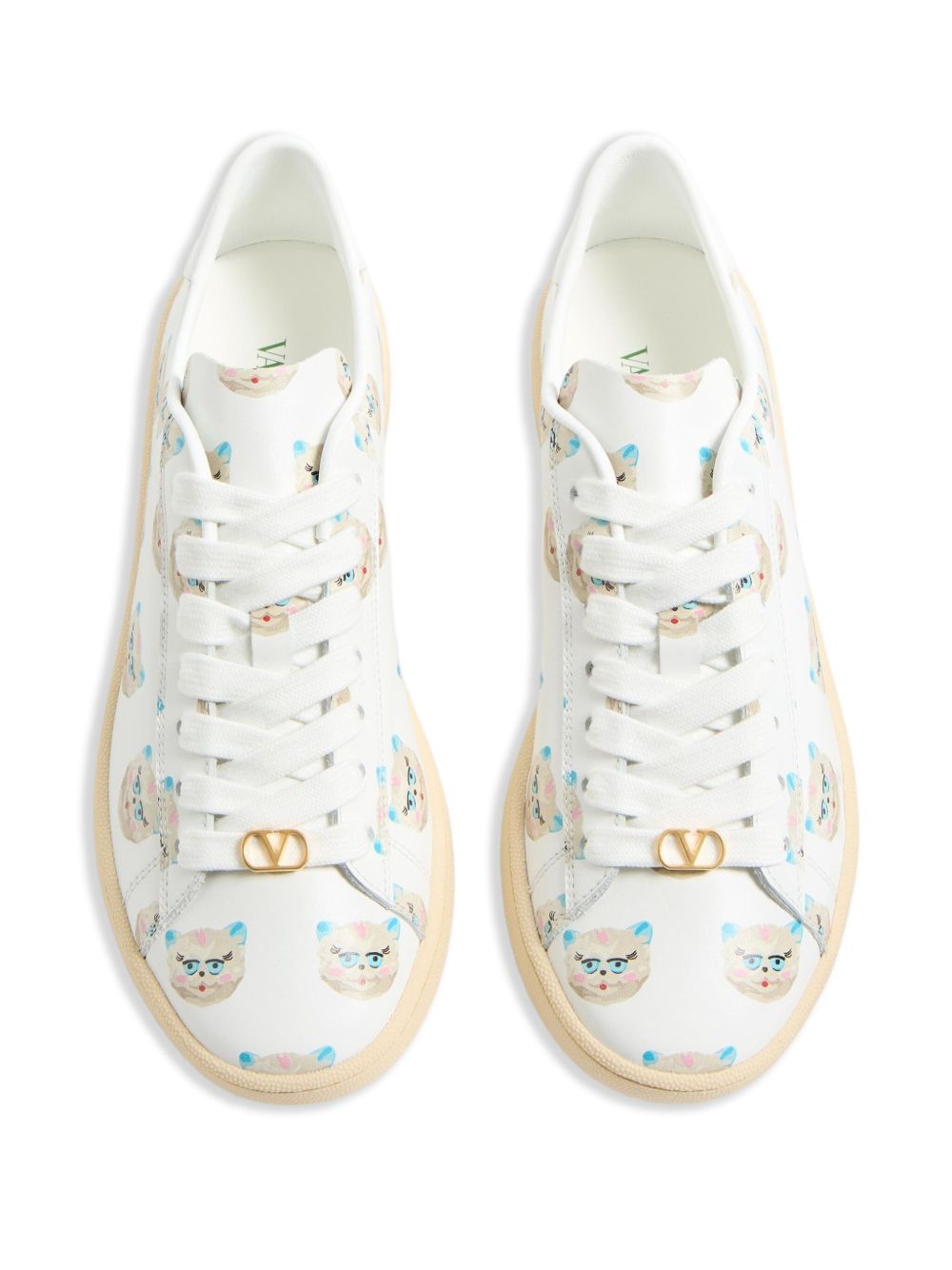 Valentino Garavani White Sneakers Glam Steals