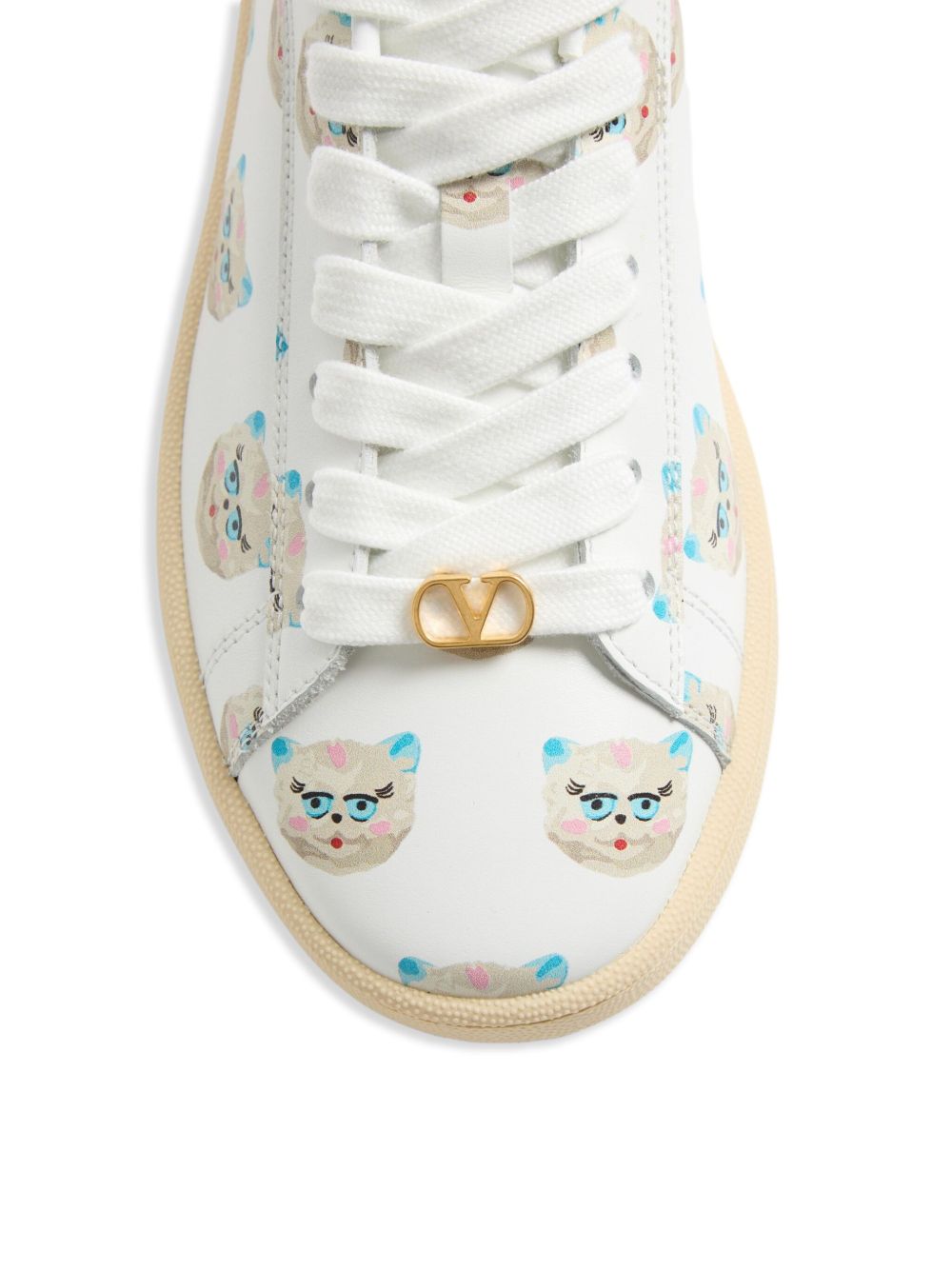 Valentino Garavani White Sneakers Glam Steals