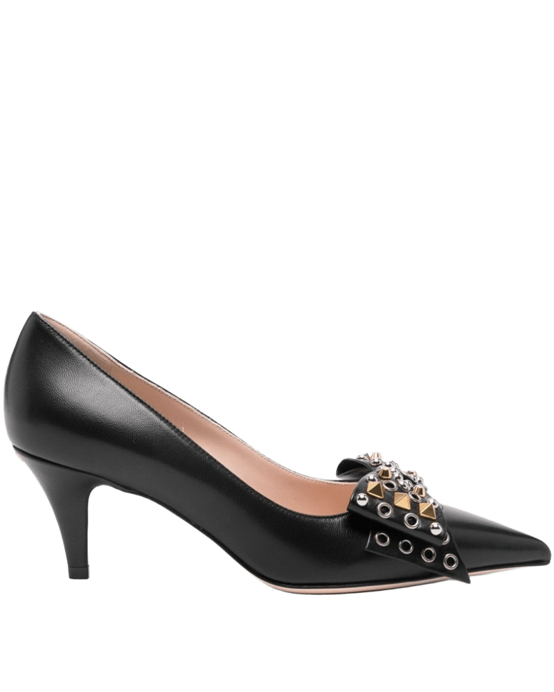 Valentino Garavani With Heel Black Glam Steals