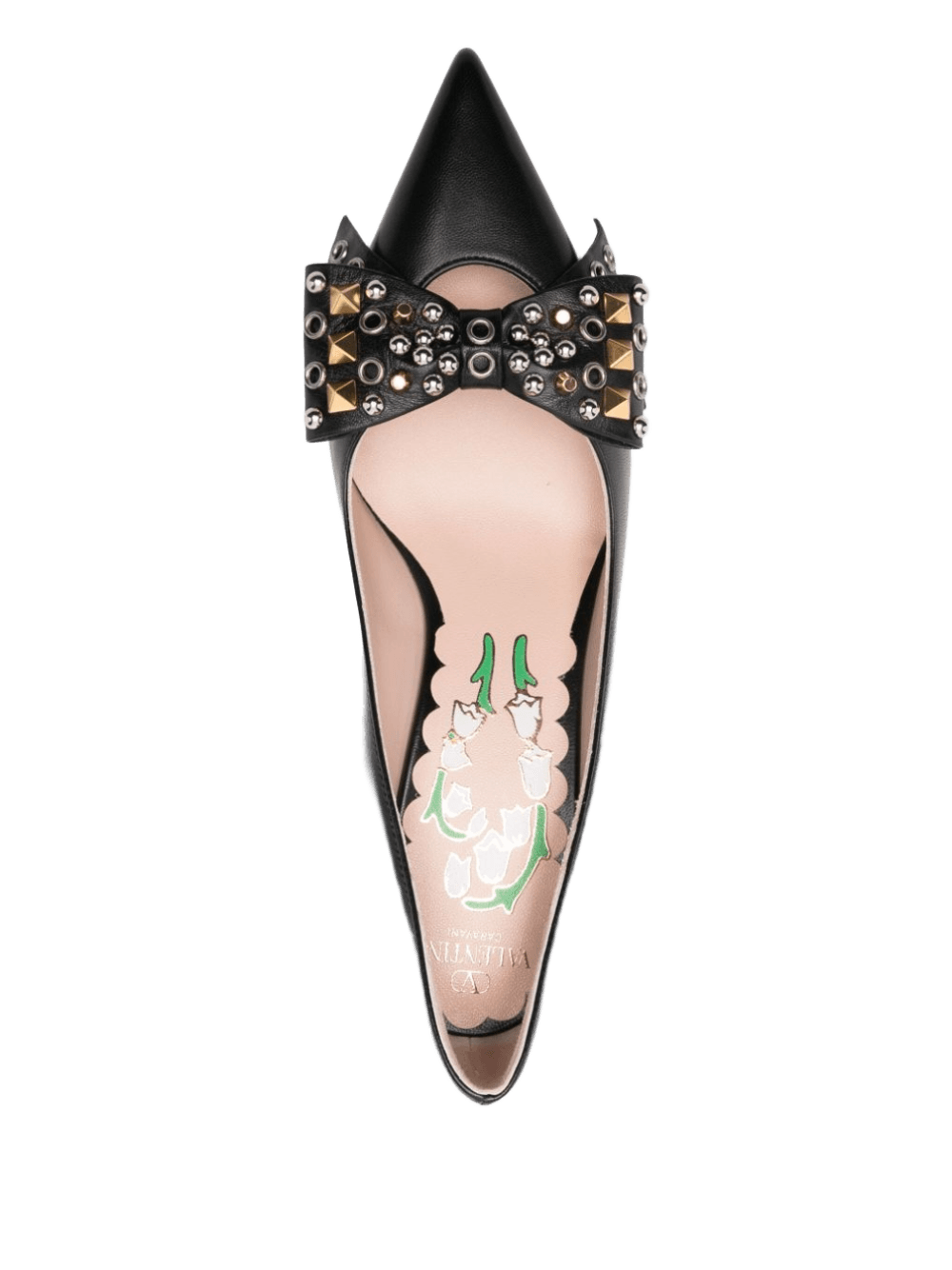 Valentino Garavani With Heel Black Glam Steals