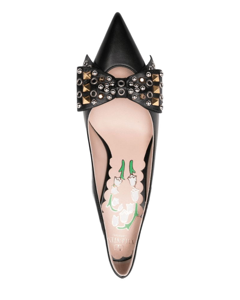 Valentino Garavani With Heel Black Glam Steals