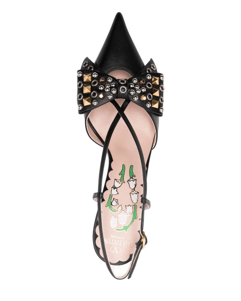 Valentino Garavani With Heel Black Glam Steals