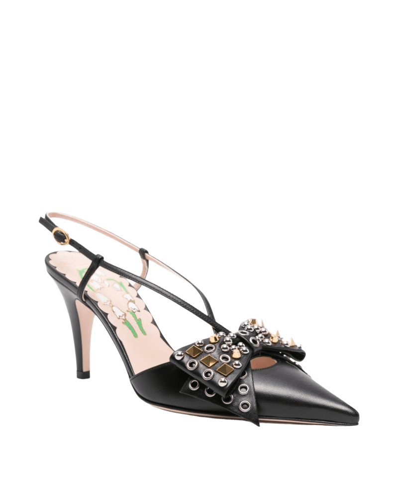 Valentino Garavani With Heel Black Glam Steals