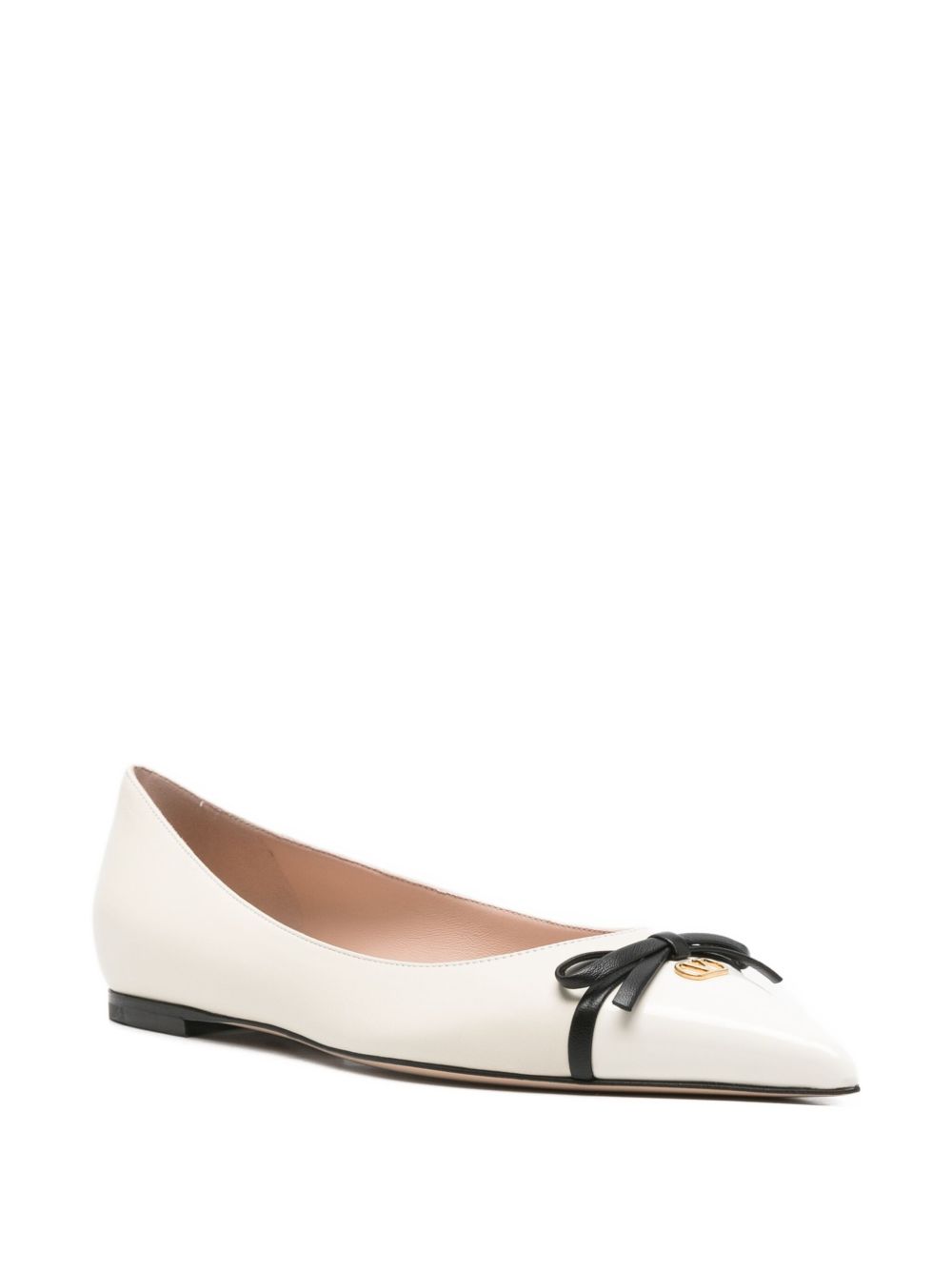 Valentino Ivory Garavani Flat Shoes Glam Steals