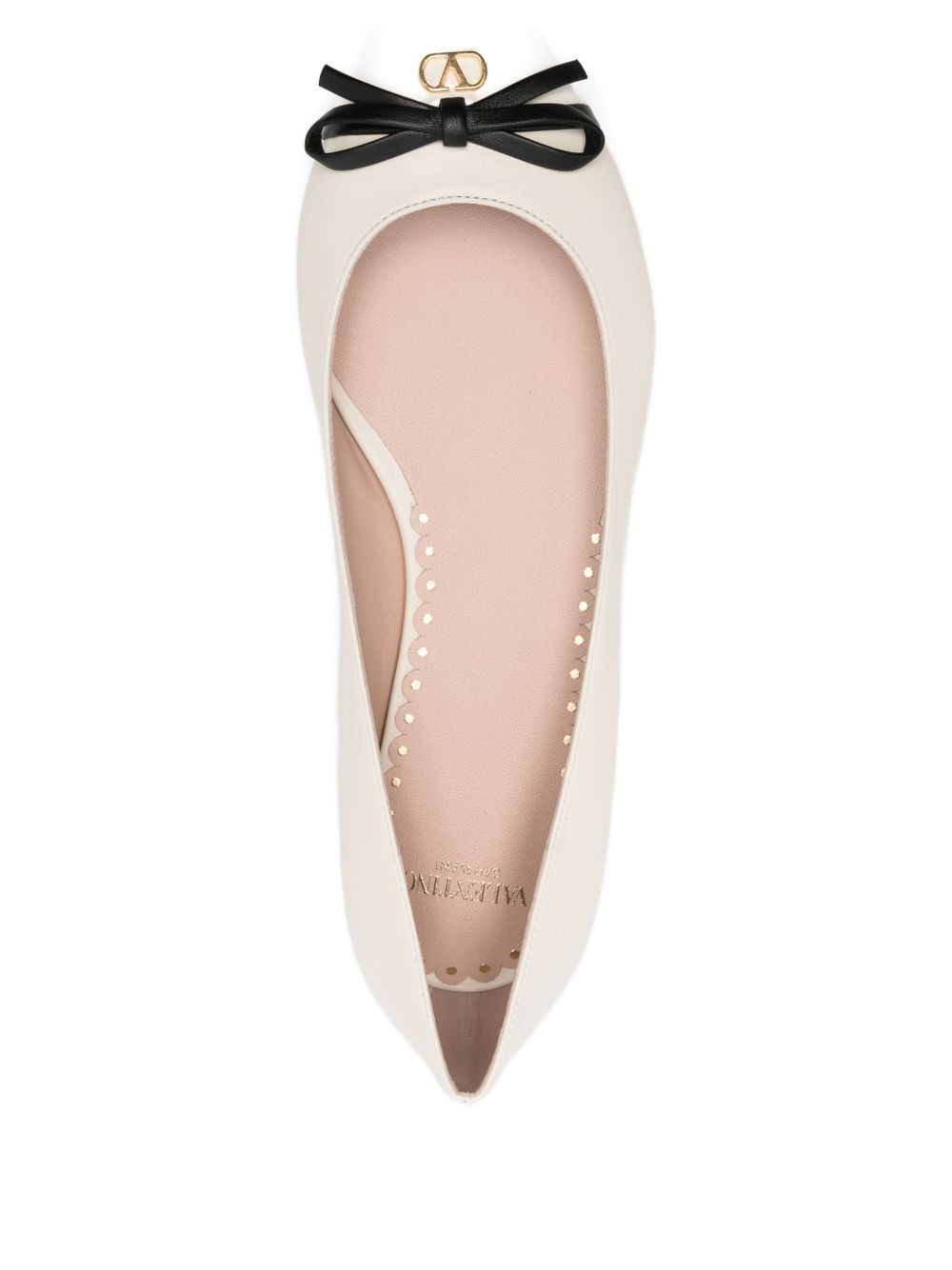 Valentino Ivory Garavani Flat Shoes Glam Steals