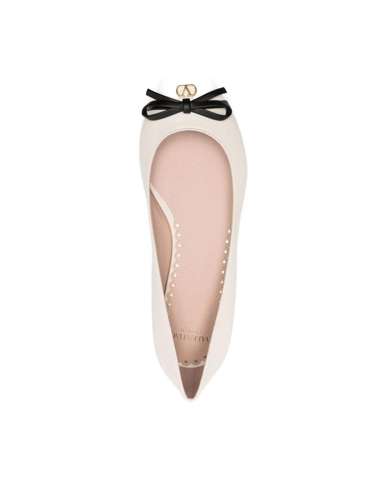 Valentino Ivory Garavani Flat Shoes Glam Steals