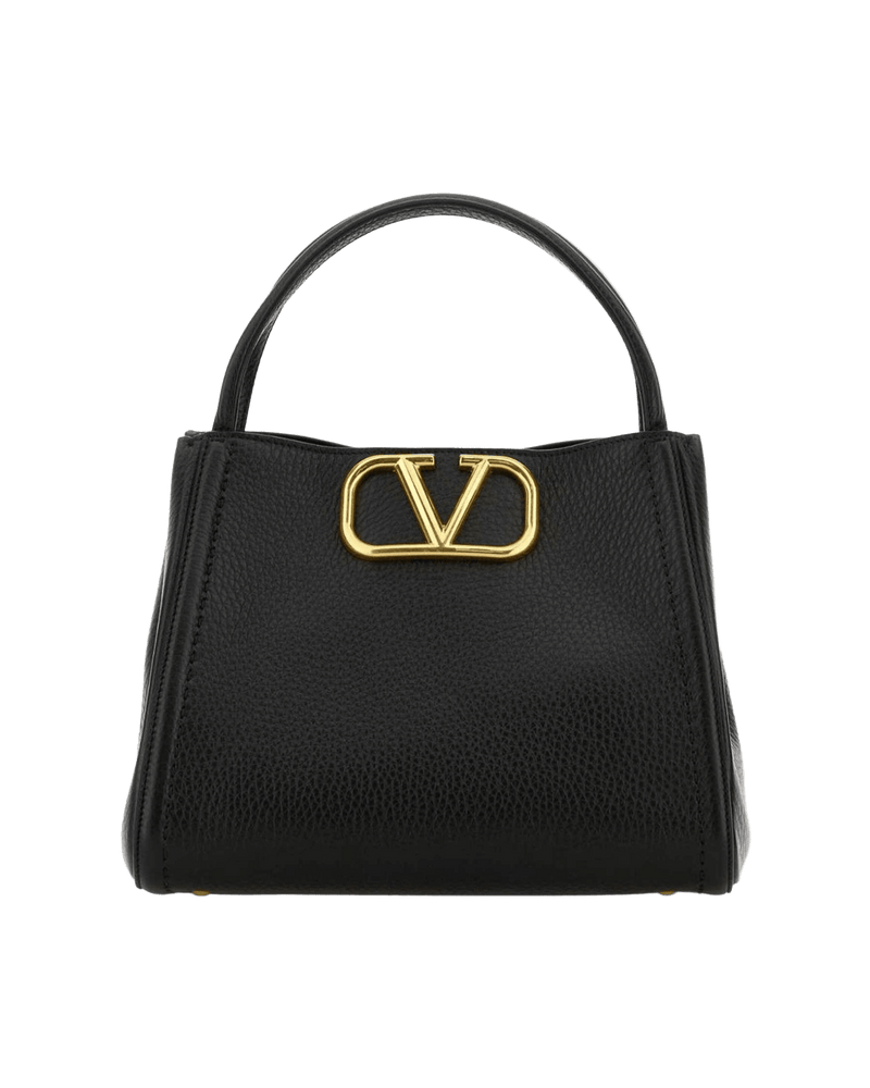 Valentino Garavani Leather Alltime Medium Handbag Glam Steals