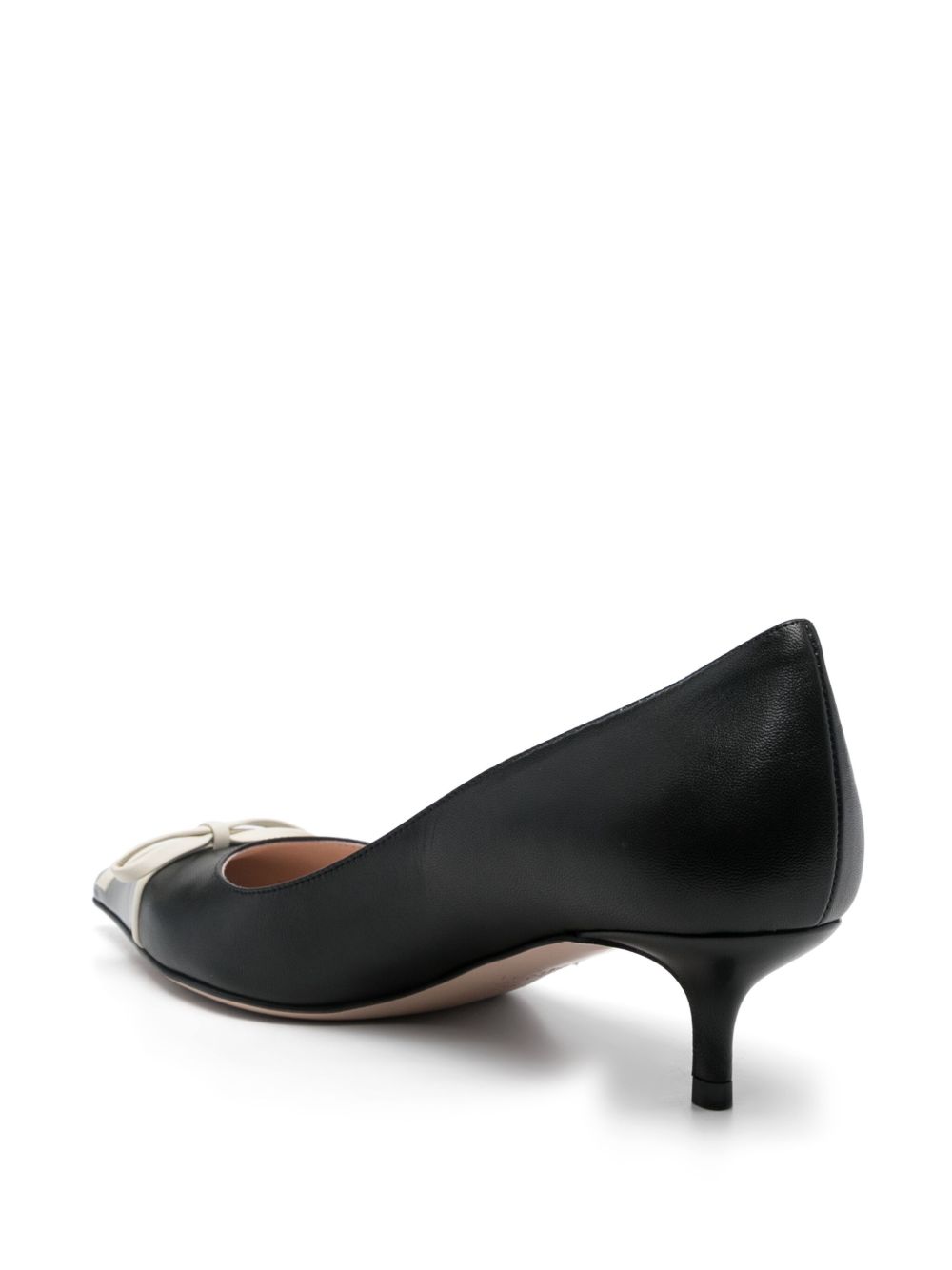 Valentino Leather Garavani Bepointy Patent and Kid Pumps 45mm Glam Steals