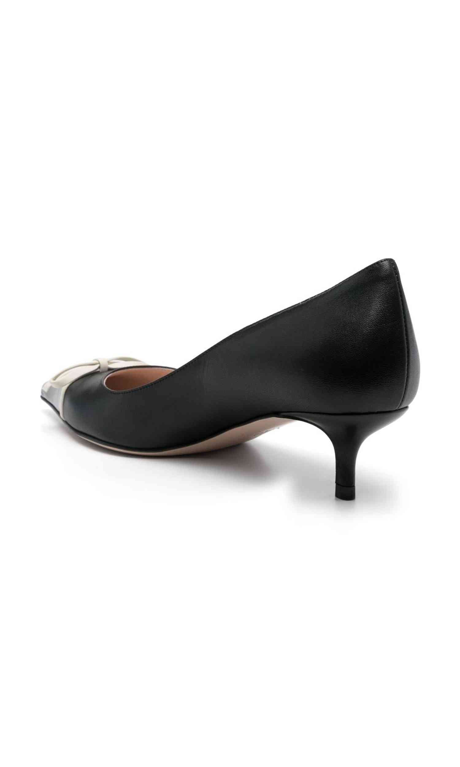 Valentino Leather Garavani Bepointy Patent and Kid Pumps 45mm Glam Steals
