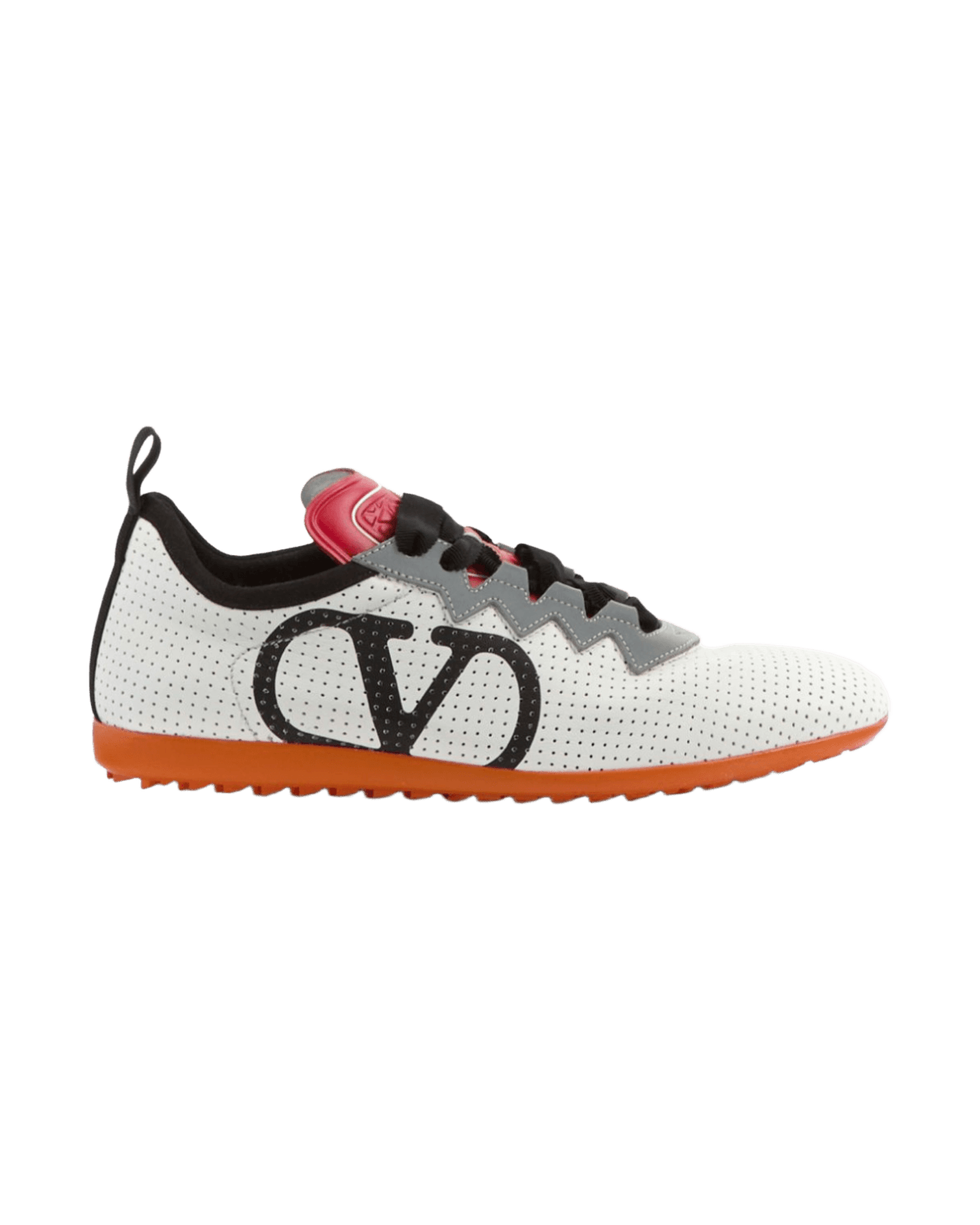 Valentino Leather Garavani Chromathon Sneaker In Perforated Nappa Glam Steals