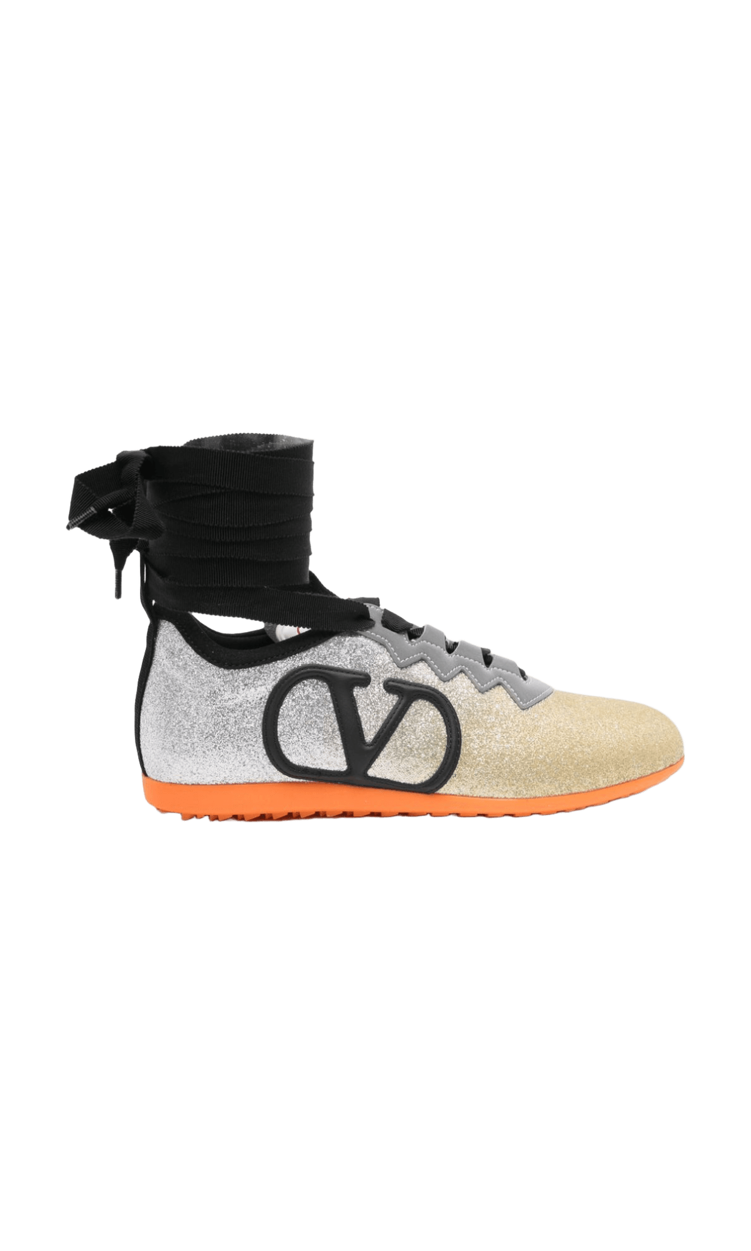Valentino Leather Garavani Chromathon Sneaker in Perforated Nappa Glam Steals