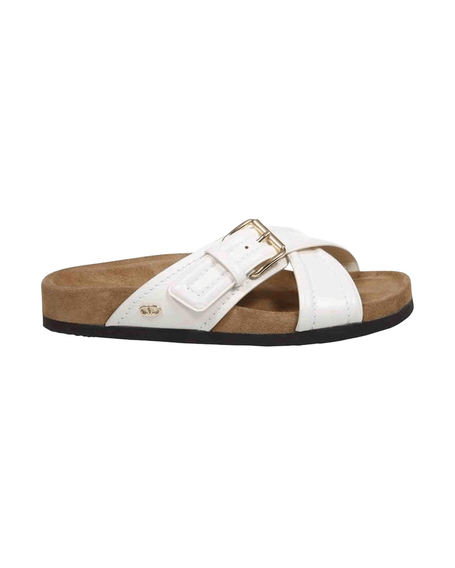 Valentino Leather Garavani Flat Sandals Glam Steals