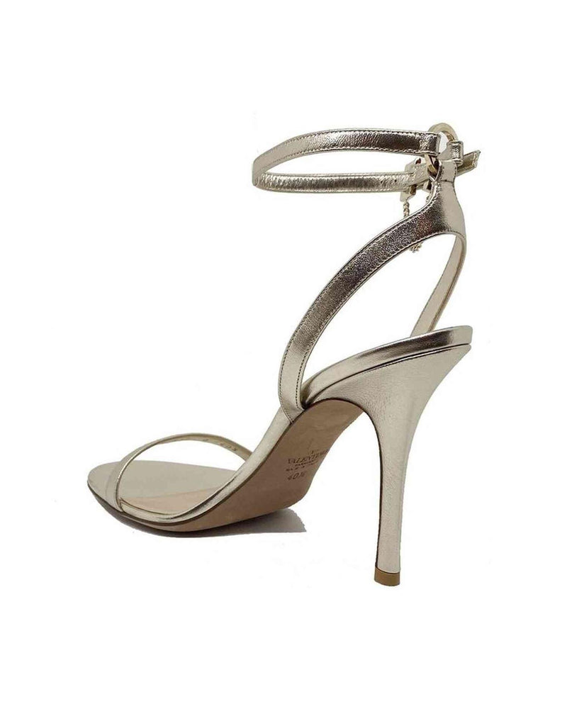 Valentino Leather Garavani Heel Sandals Glam Steals