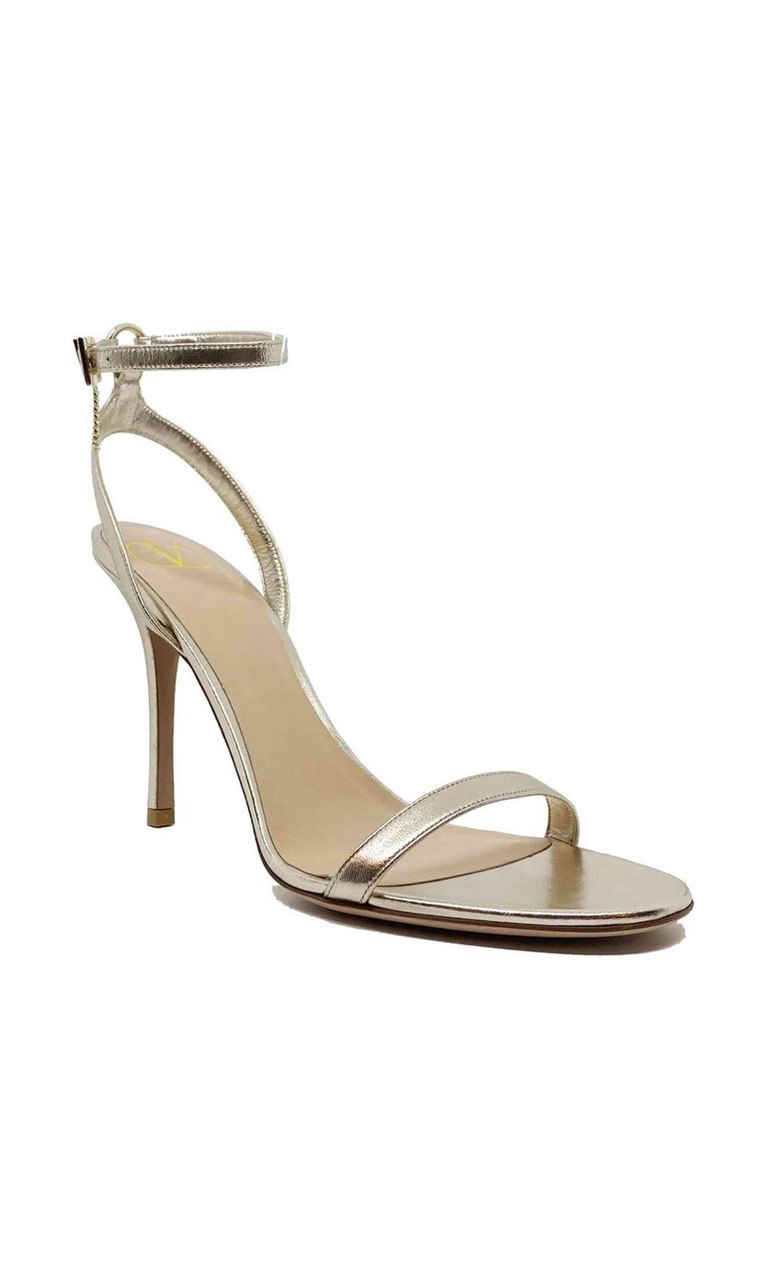 Valentino Leather Garavani Heel Sandals Glam Steals
