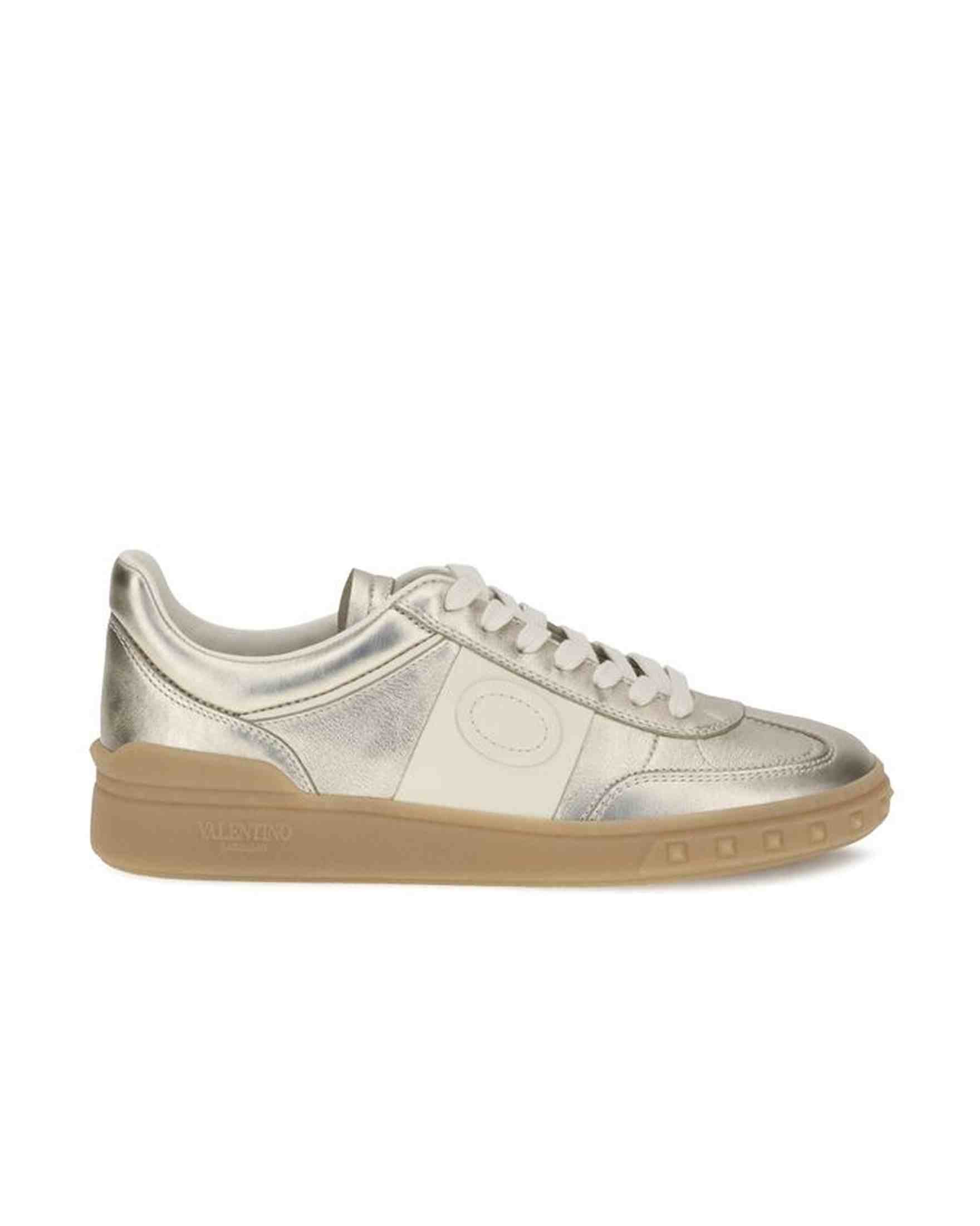 Valentino Leather Garavani Laminated Upvillage Sneakers Glam Steals