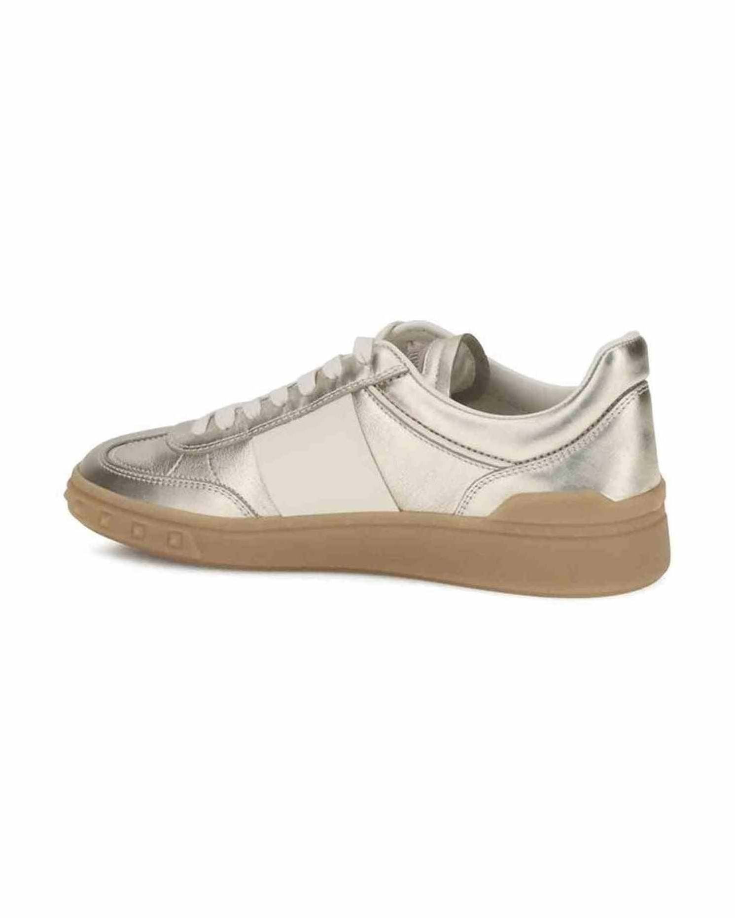 Valentino Leather Garavani Laminated Upvillage Sneakers Glam Steals
