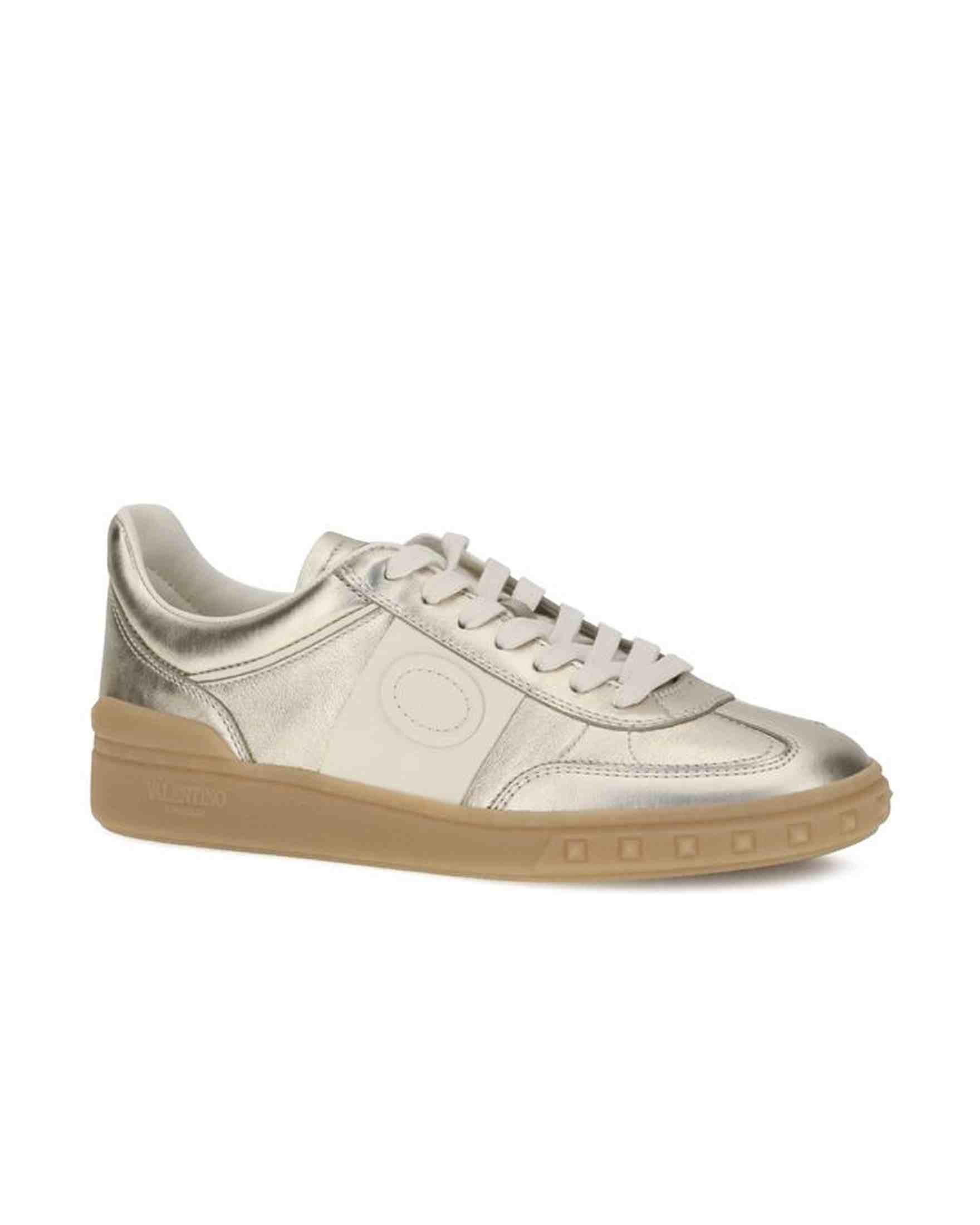 Valentino Leather Garavani Laminated Upvillage Sneakers Glam Steals